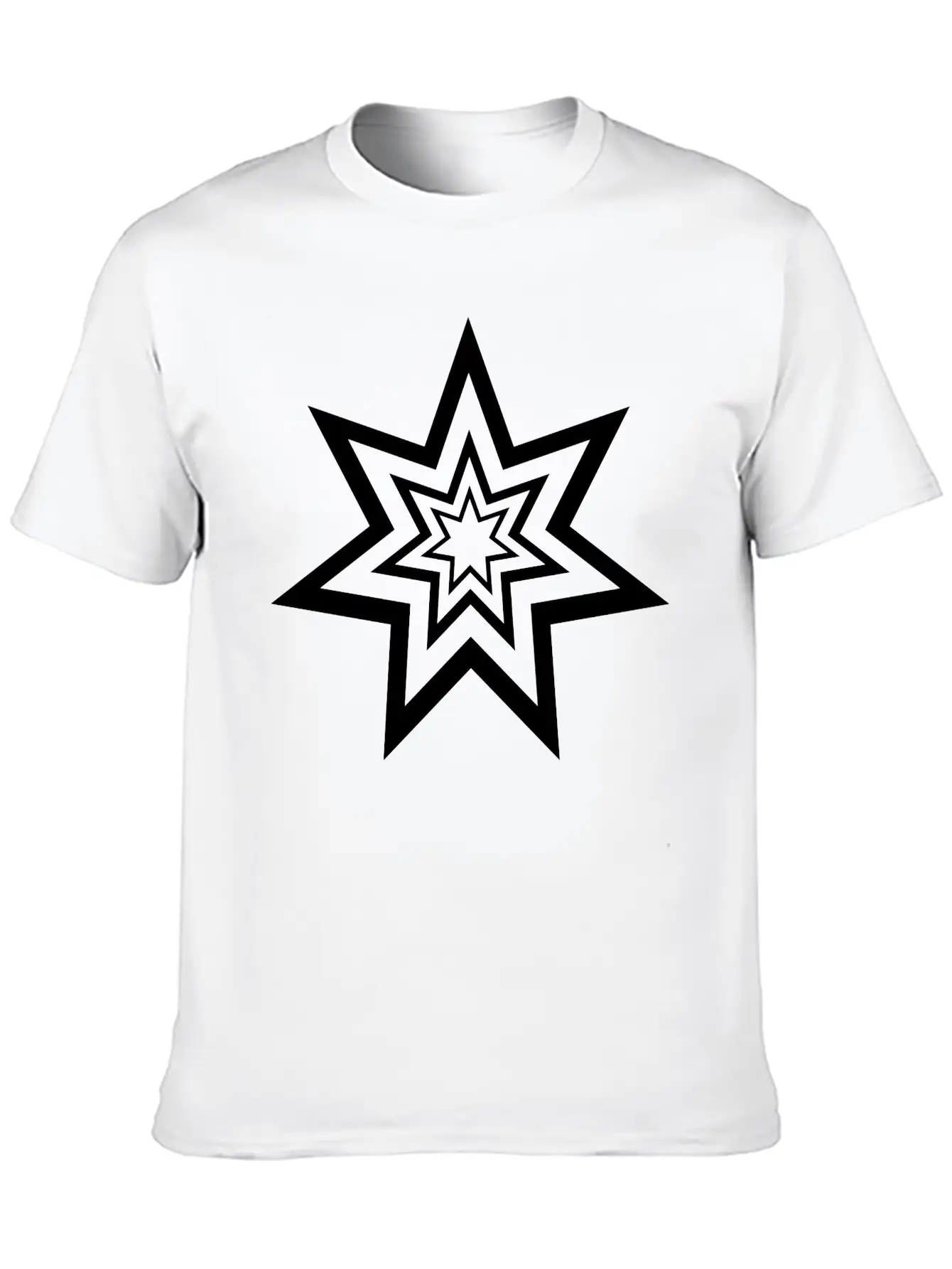 TriSept-4k-4-2-1ratio Basic Graphic T-Shirt – Daily Comfort In Soft Cotton