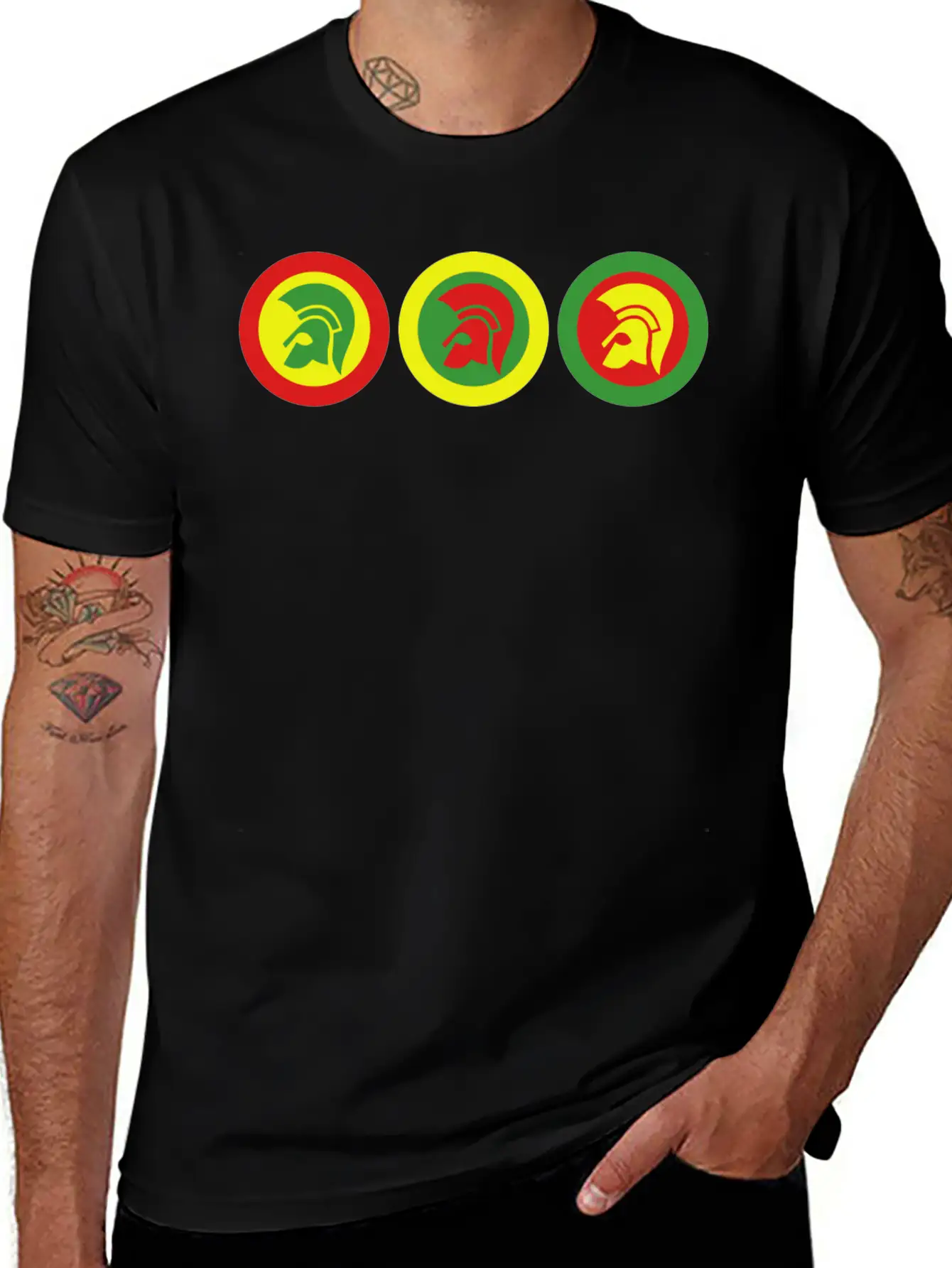 Trojan Basic Graphic T-Shirt – Daily Comfort In Soft Cotton