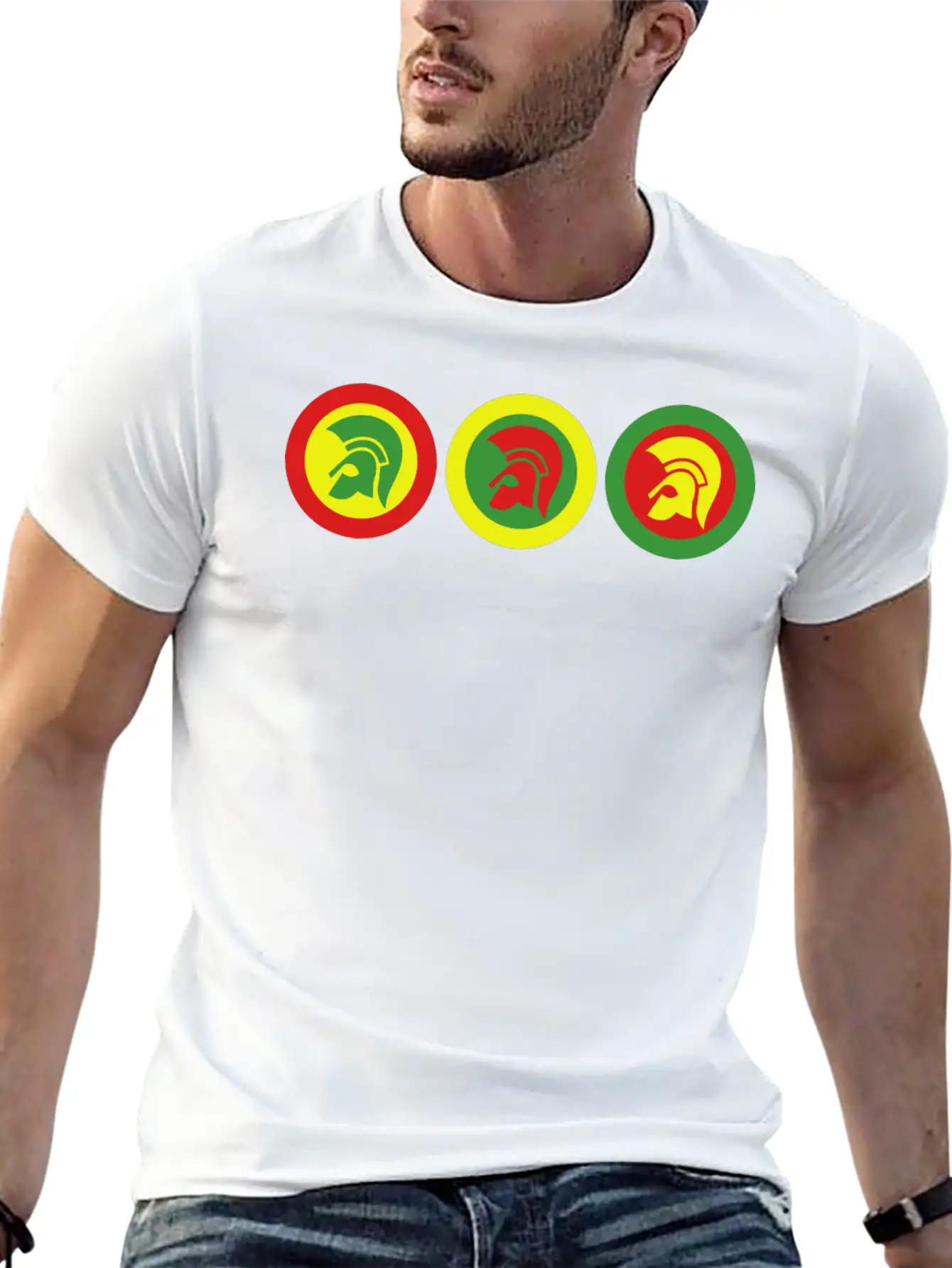 Trojan Basic Graphic T-Shirt – Daily Comfort In Soft Cotton