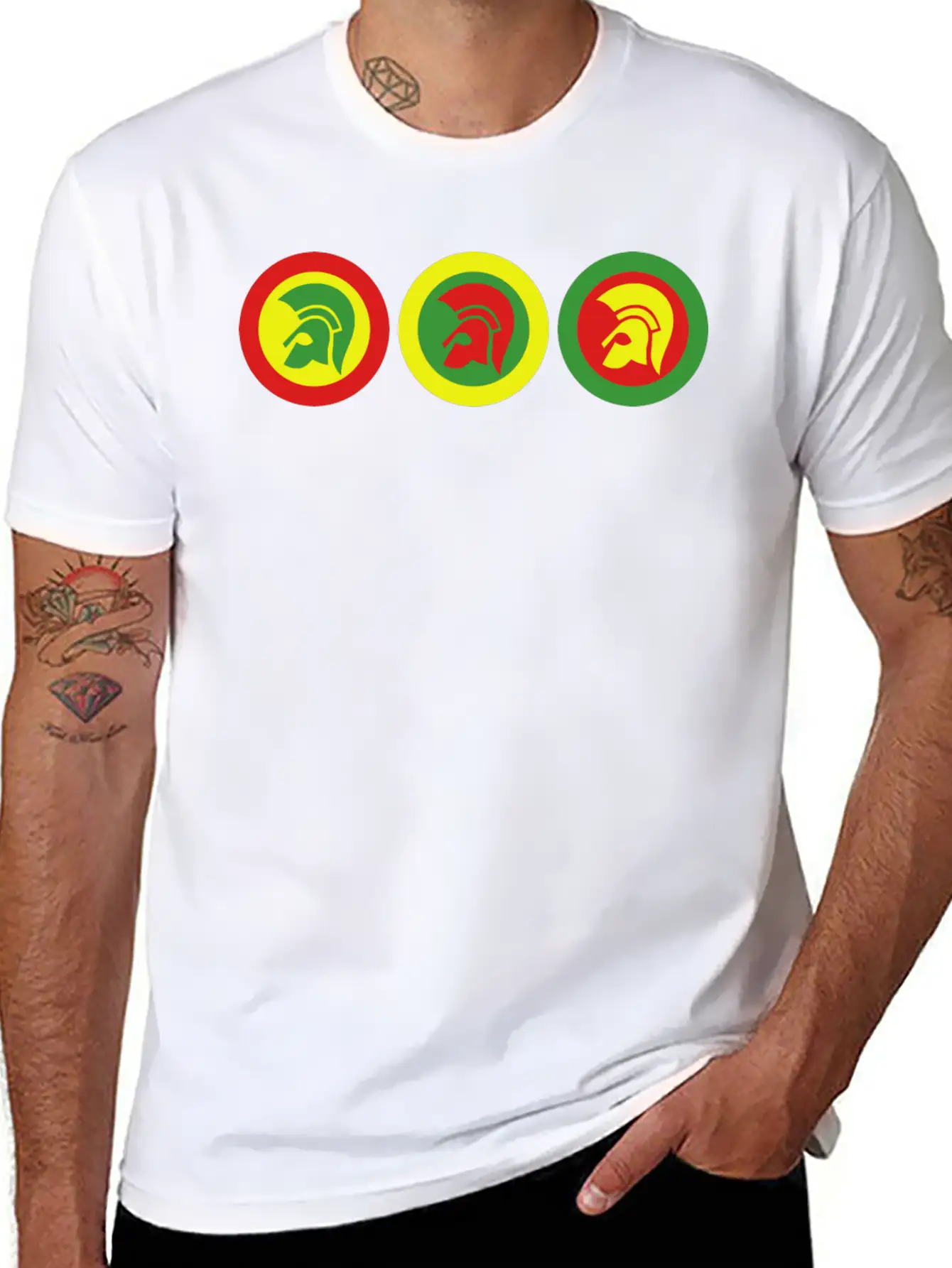 Trojan Basic Graphic T-Shirt – Daily Comfort In Soft Cotton