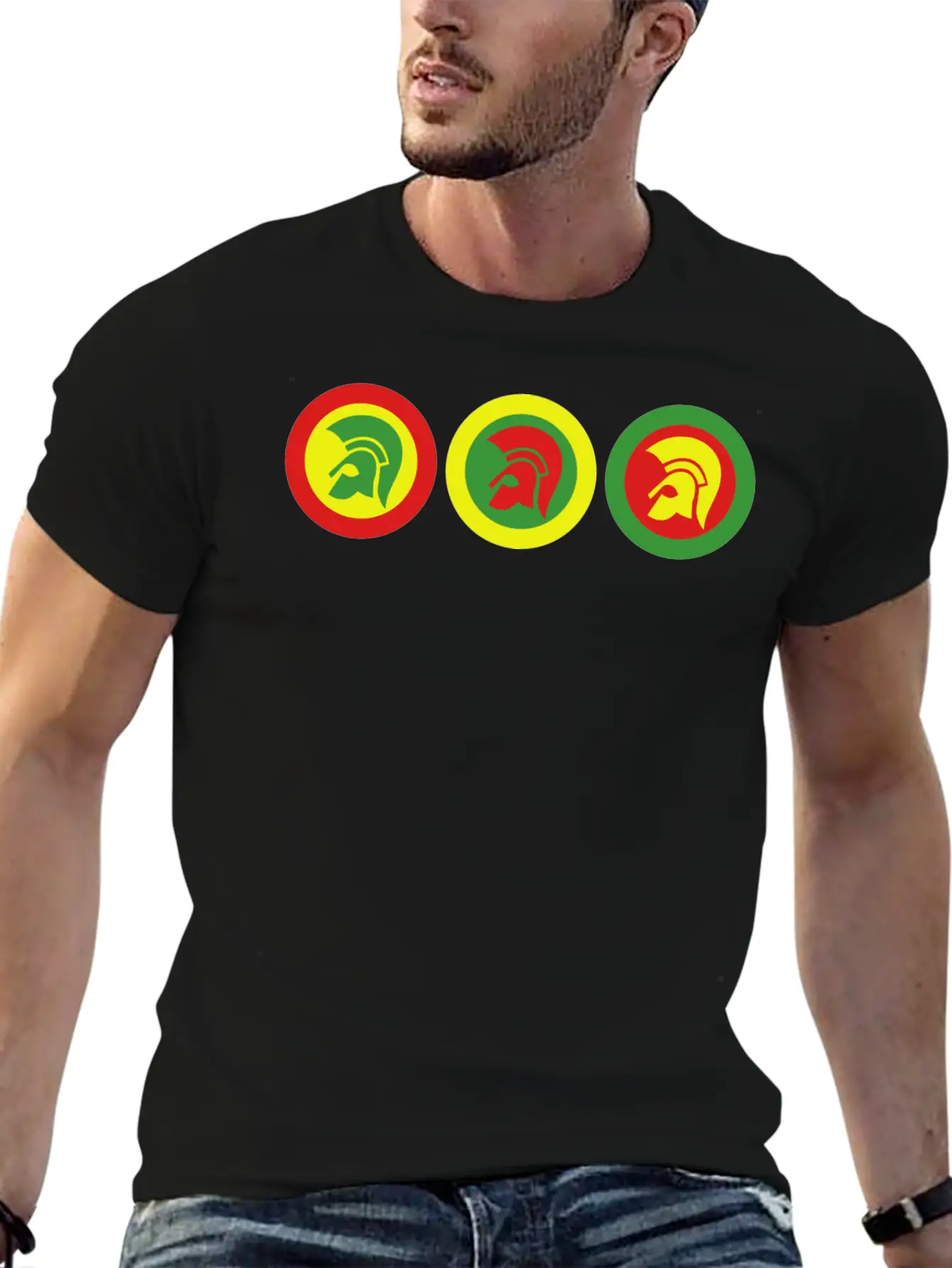 Trojan Basic Graphic T-Shirt – Daily Comfort In Soft Cotton