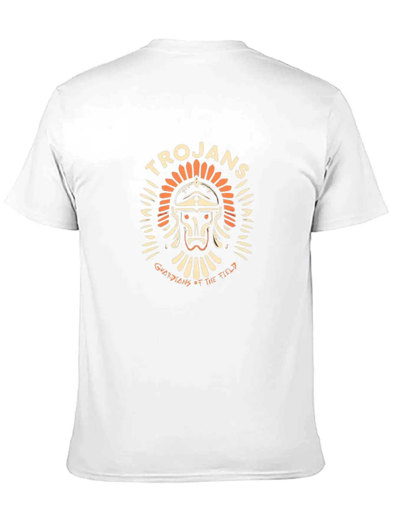 Trojans Guardians Of The Field Unisex Short Sleeve Soft Cotton T-Shirt – Casual Everyday Wear