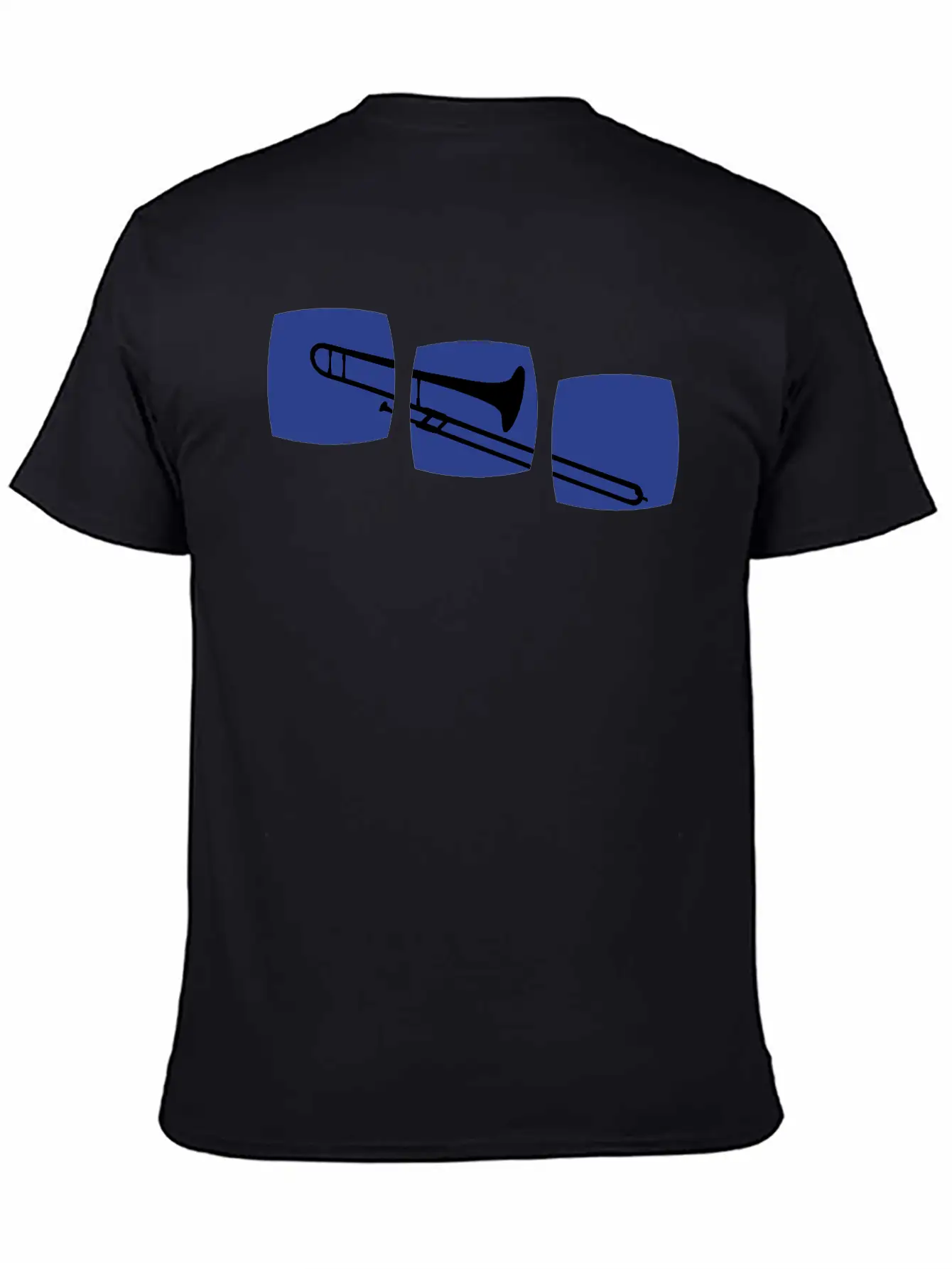 Trombone Trombone Motif Band Musicians, Jazz / Ska Essential Unisex Summer Tee – Soft Cotton Casual Fit