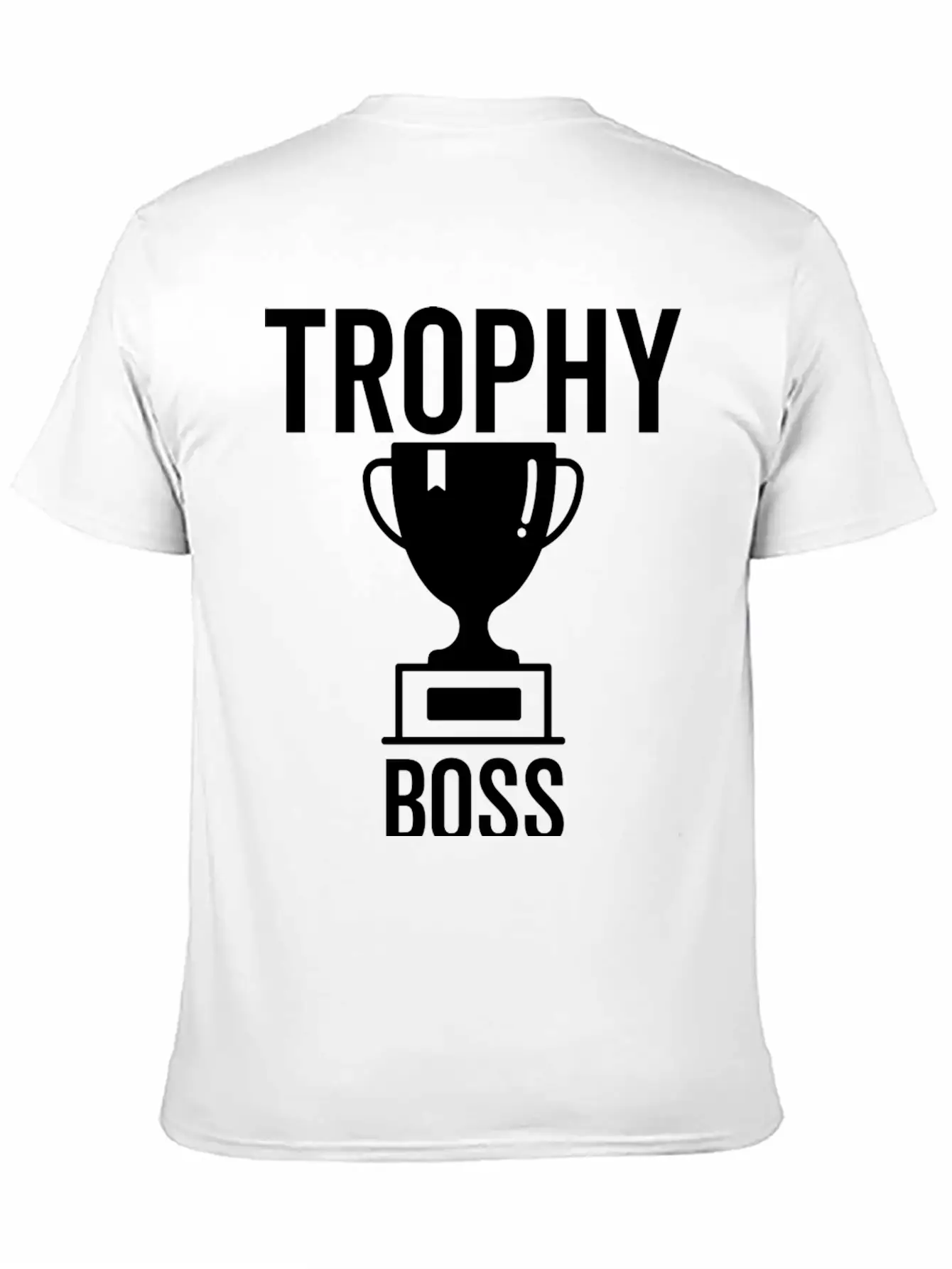 Trophy Boss Unisex Casual T-Shirt – Clean Design For Daily Comfort