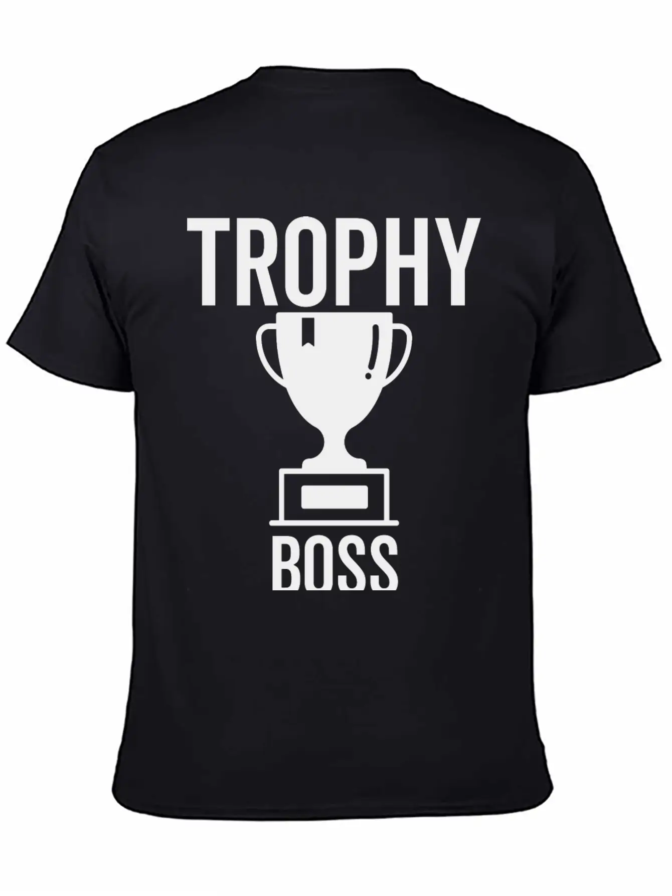 Trophy Boss Unisex Casual T-Shirt – Clean Design For Daily Comfort