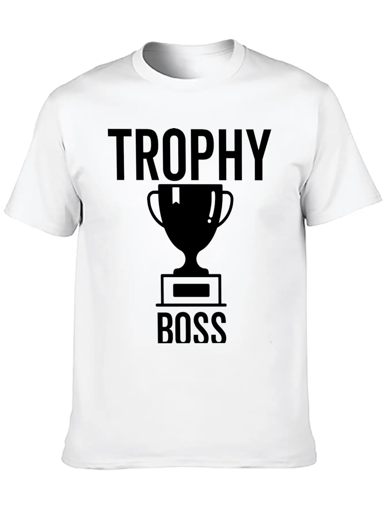 Trophy Boss Unisex Casual T-Shirt – Clean Design For Daily Comfort