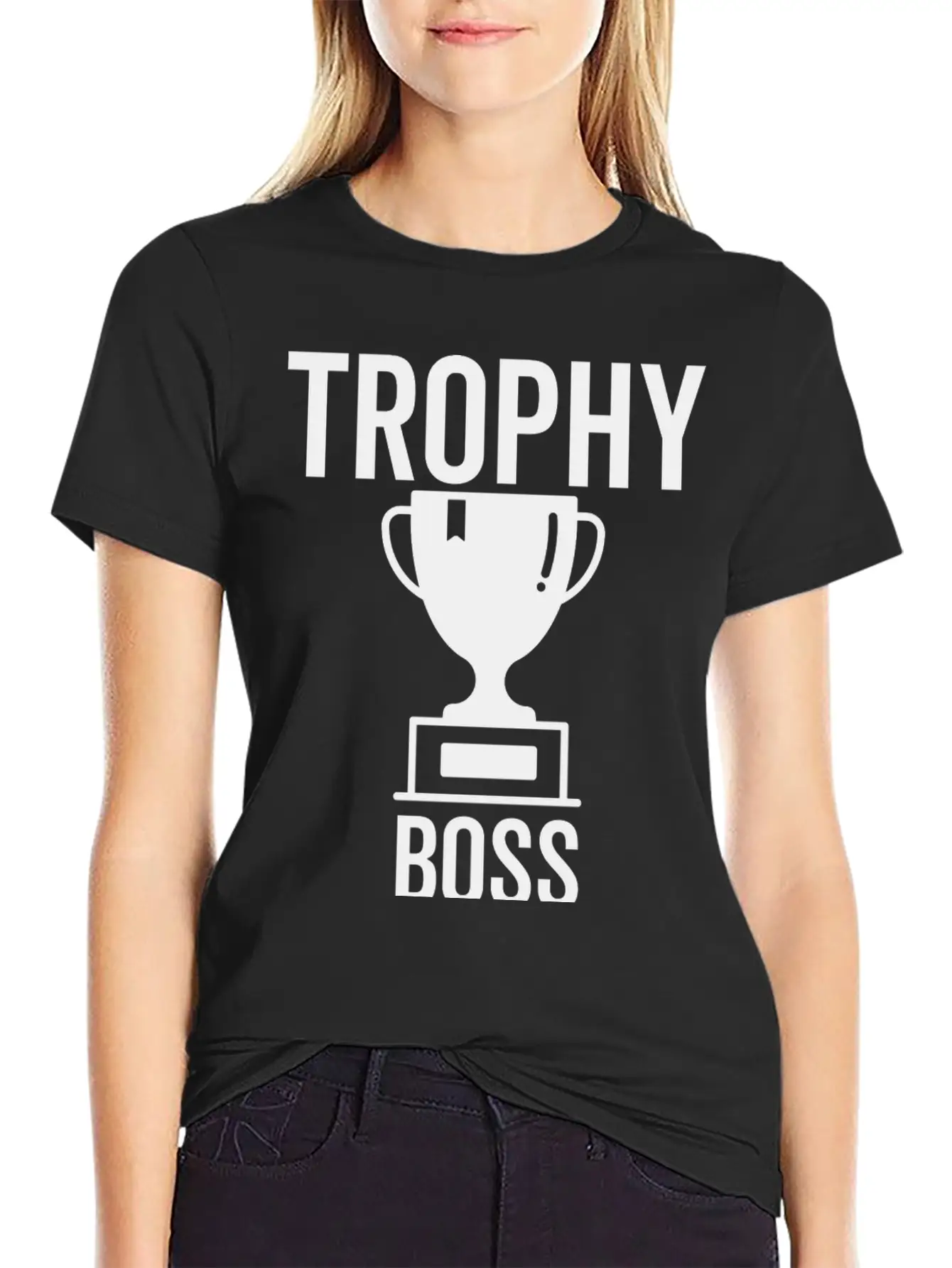 Trophy Boss Unisex Casual T-Shirt – Clean Design For Daily Comfort