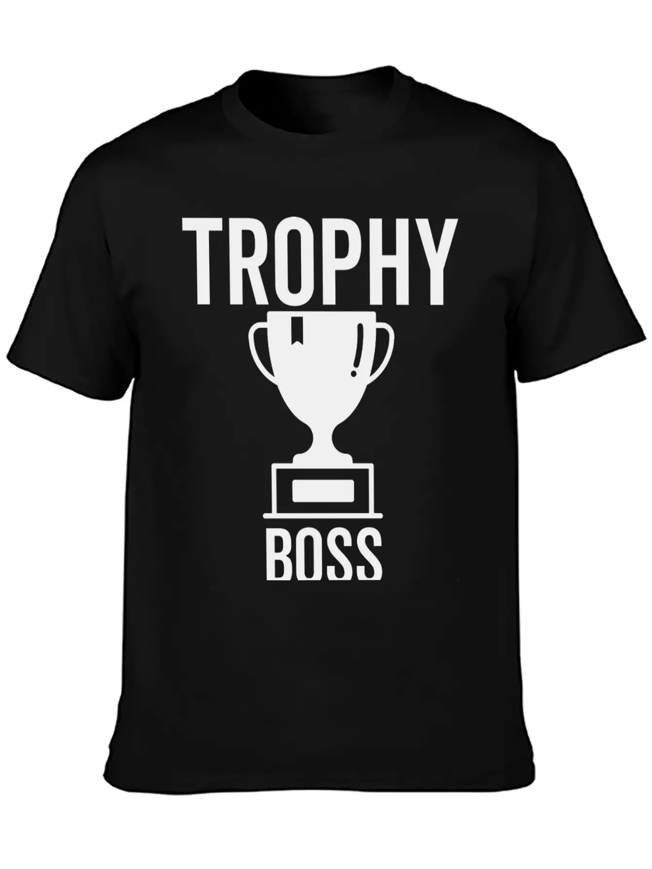 Trophy Boss Unisex Casual T-Shirt – Clean Design For Daily Comfort