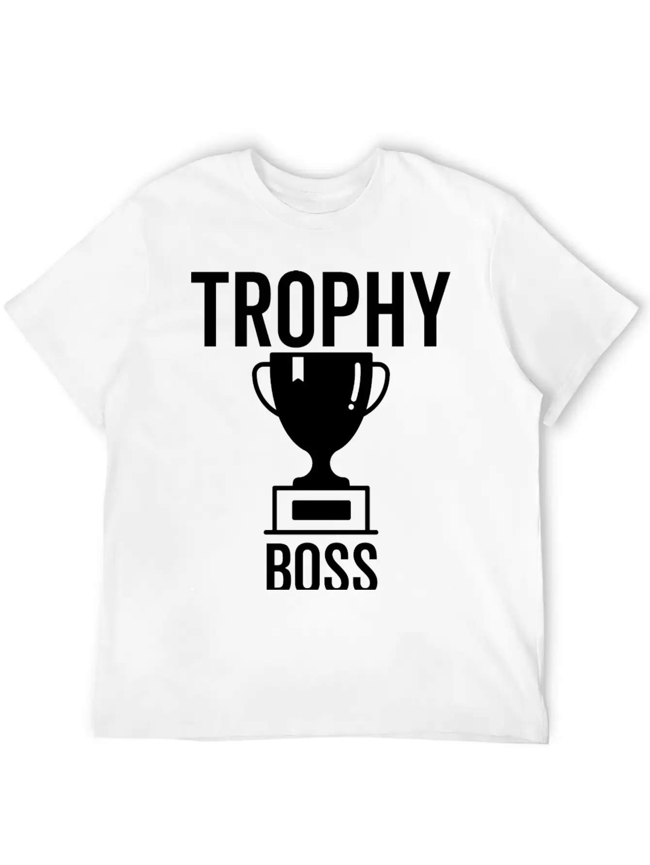 Trophy Boss Unisex Casual T-Shirt – Clean Design For Daily Comfort