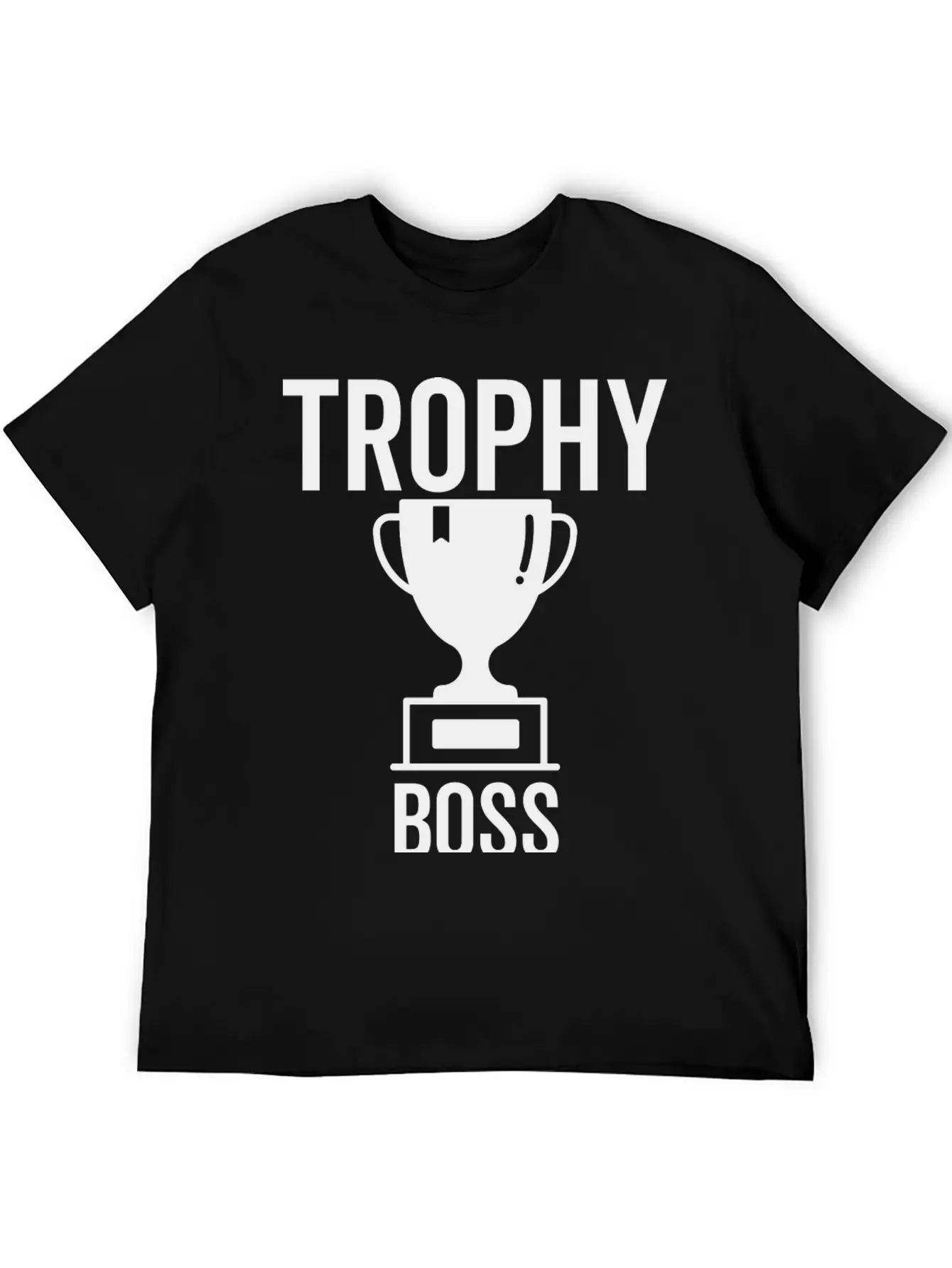 Trophy Boss Unisex Casual T-Shirt – Clean Design For Daily Comfort