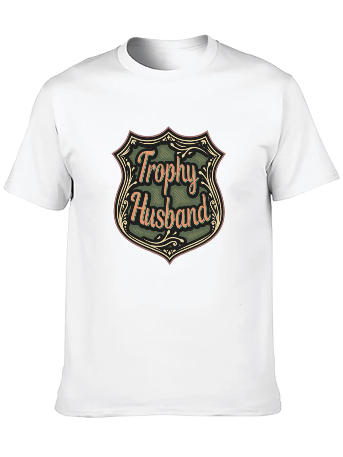 Trophy Husband Funny T-Shirt Comfortable Minimalist Graphic Tee – Summer Style Essential