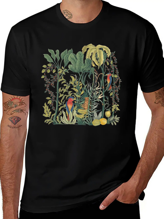 Tropical Forest Stylish Everyday T-Shirt – Unisex Basic Cotton Tee