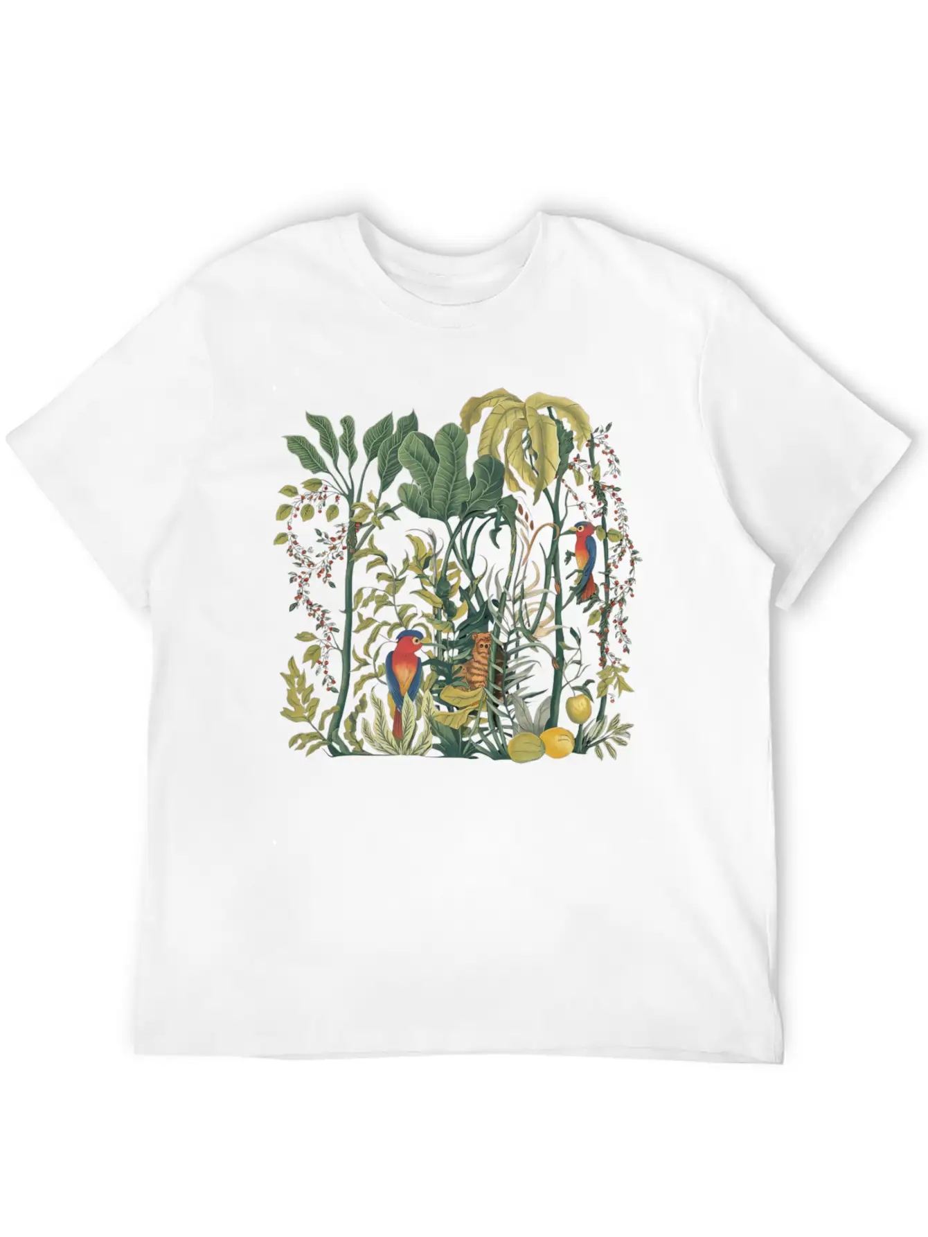Tropical Forest Stylish Everyday T-Shirt – Unisex Basic Cotton Tee