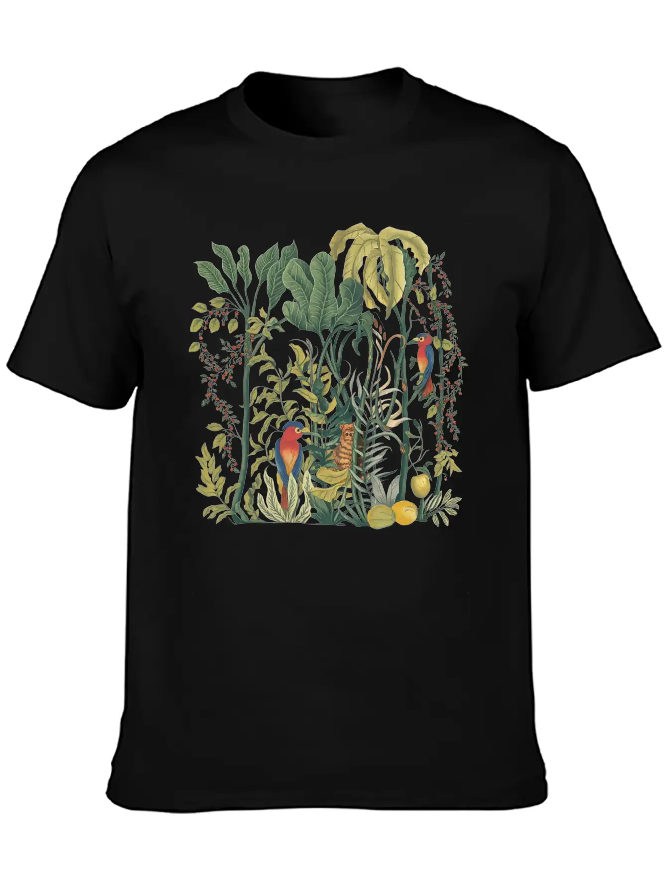 Tropical Forest Stylish Everyday T-Shirt – Unisex Basic Cotton Tee