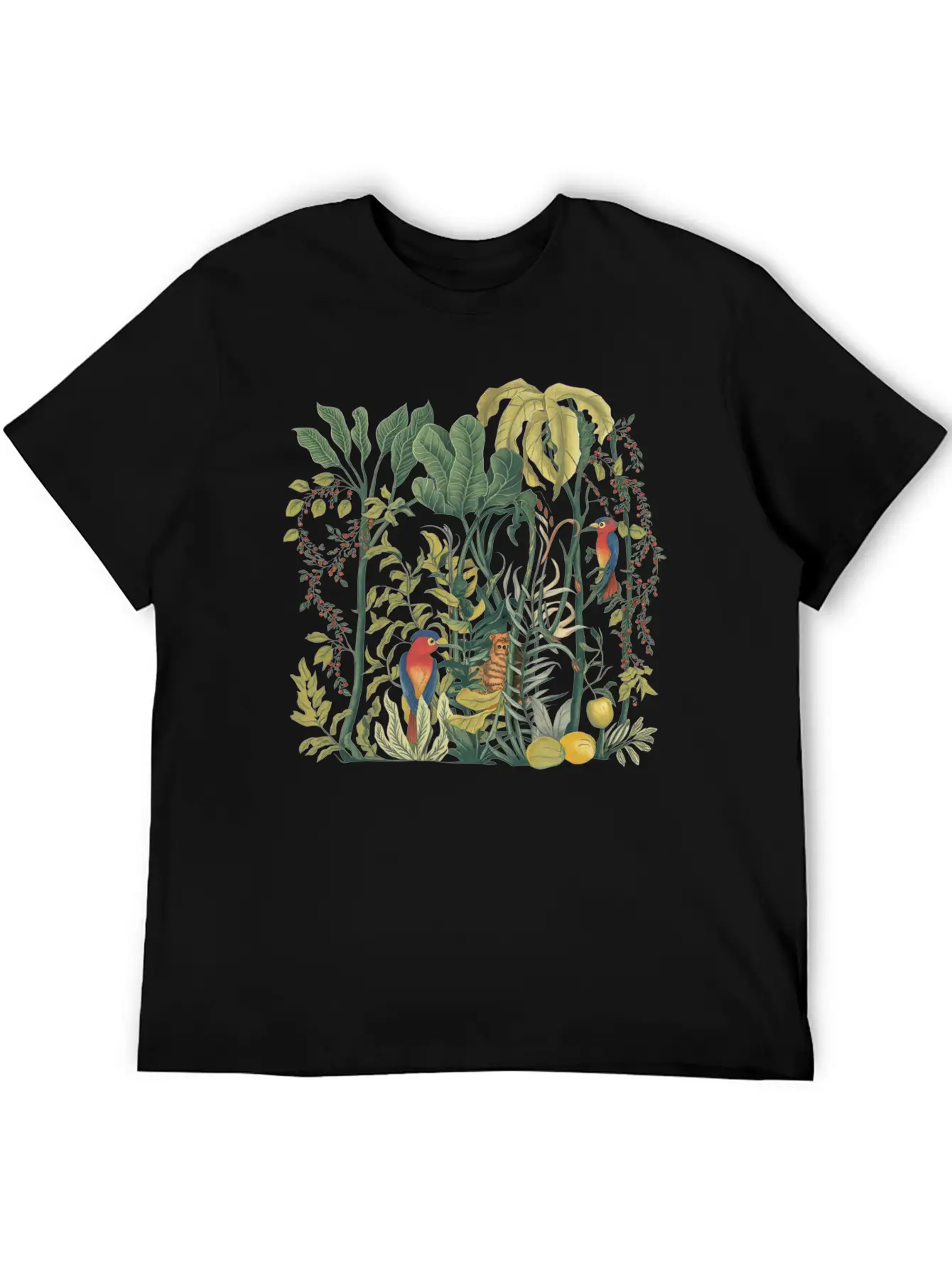 Tropical Forest Stylish Everyday T-Shirt – Unisex Basic Cotton Tee