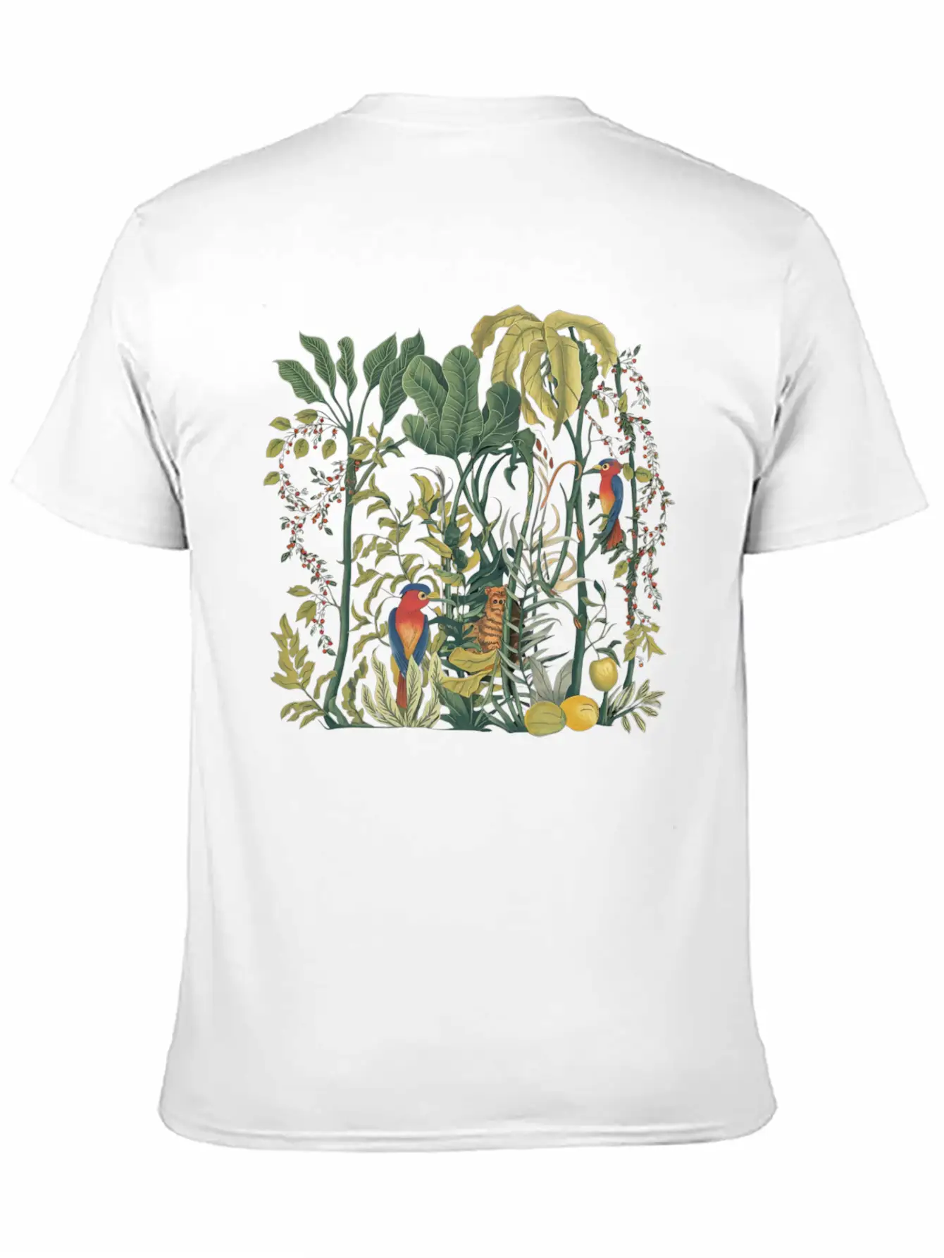 Tropical Forest Timeless Short Sleeve Tee – Comfy And Minimalist Design