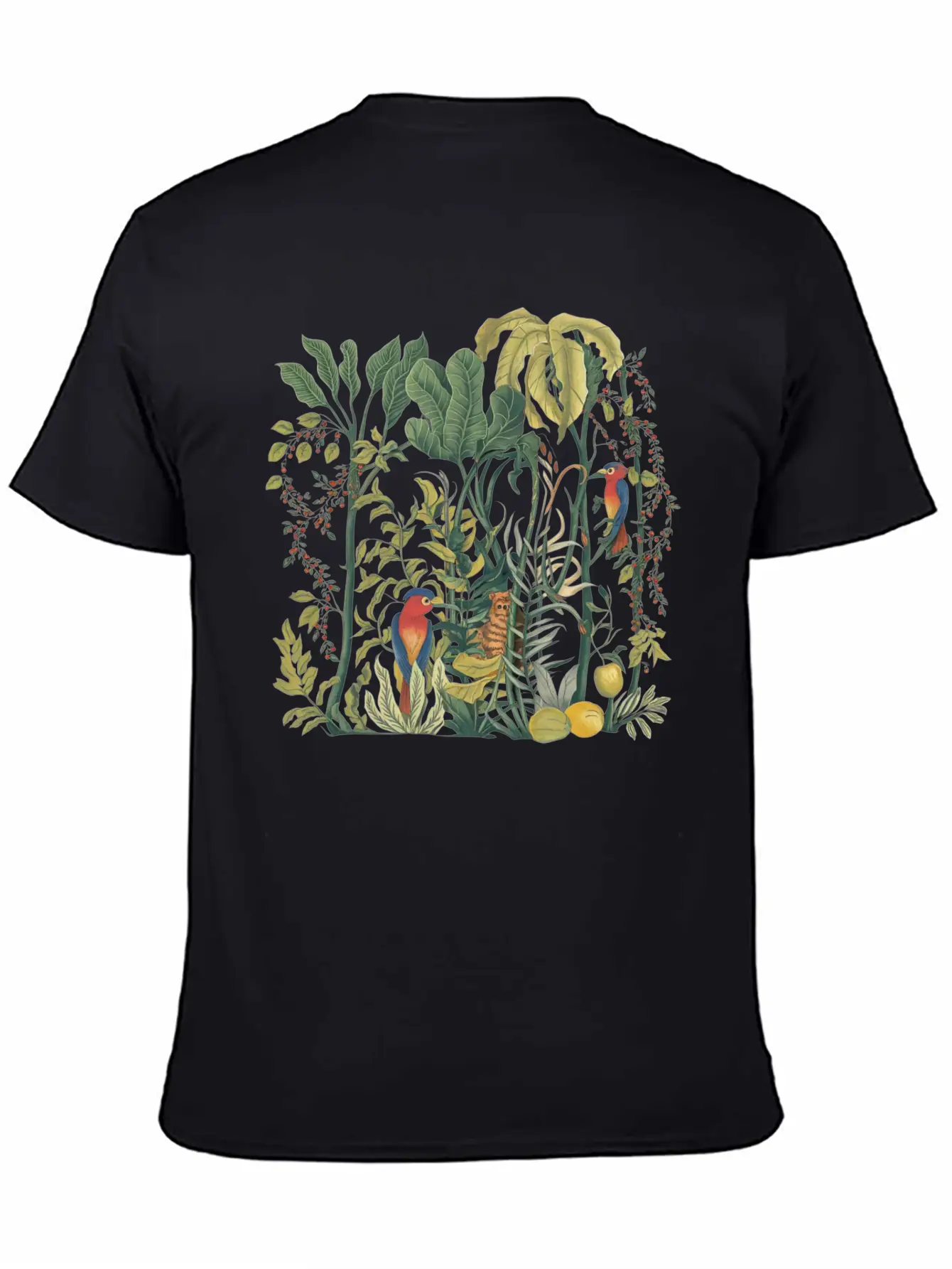 Tropical Forest Timeless Short Sleeve Tee – Comfy And Minimalist Design
