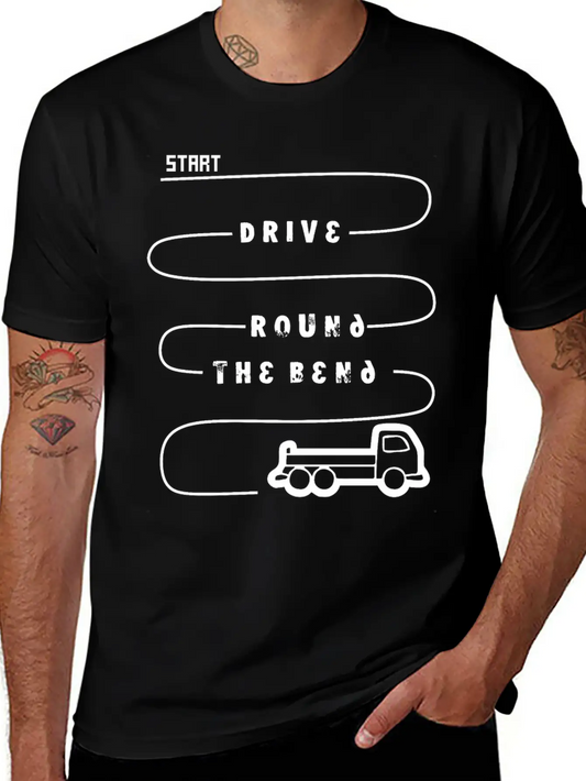 Truck Driver Stylish Everyday T-Shirt – Unisex Basic Cotton Tee