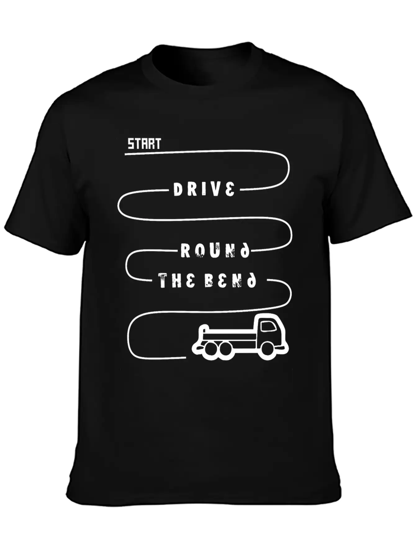 Truck Driver Stylish Everyday T-Shirt – Unisex Basic Cotton Tee
