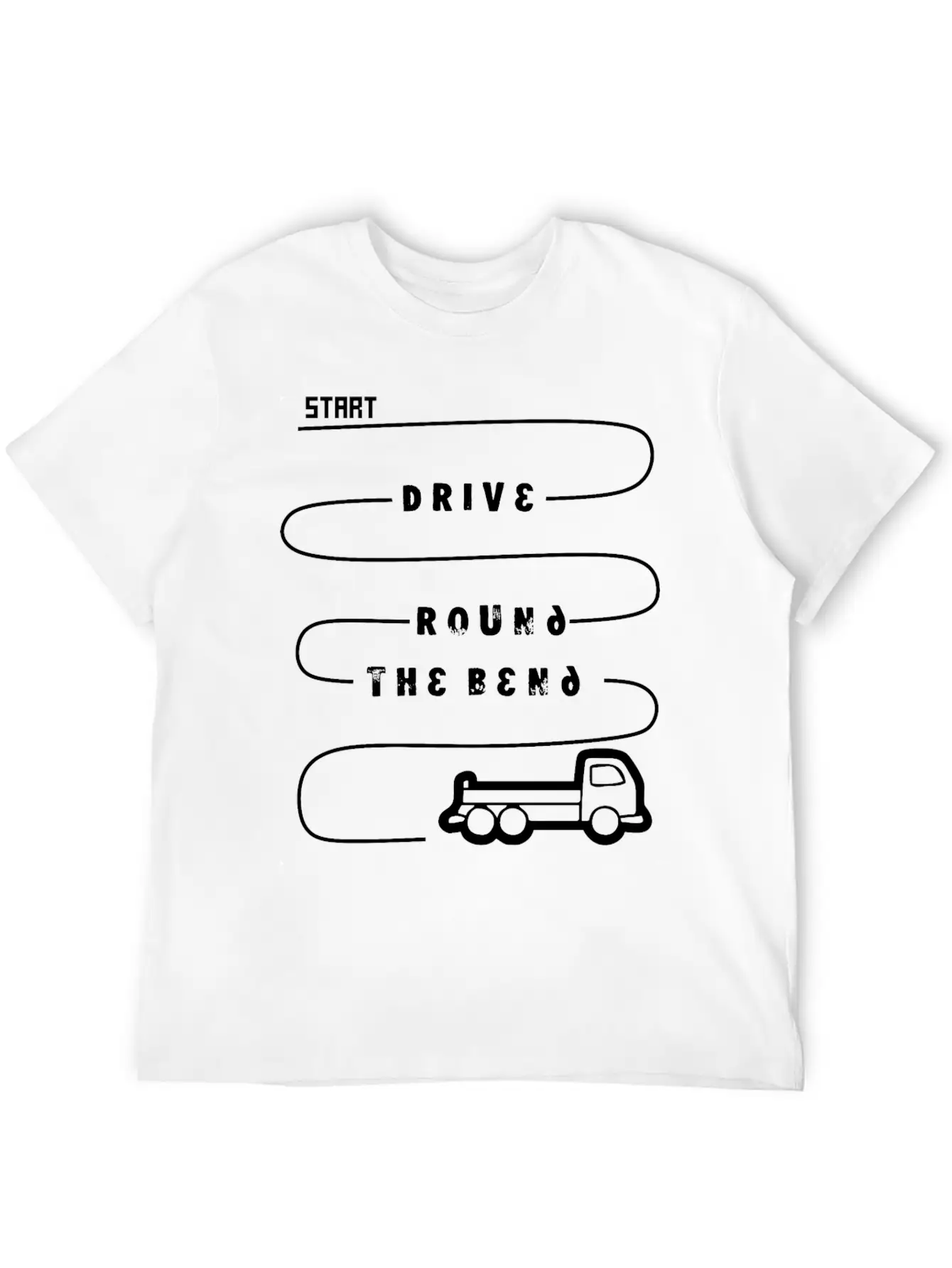 Truck Driver Stylish Everyday T-Shirt – Unisex Basic Cotton Tee