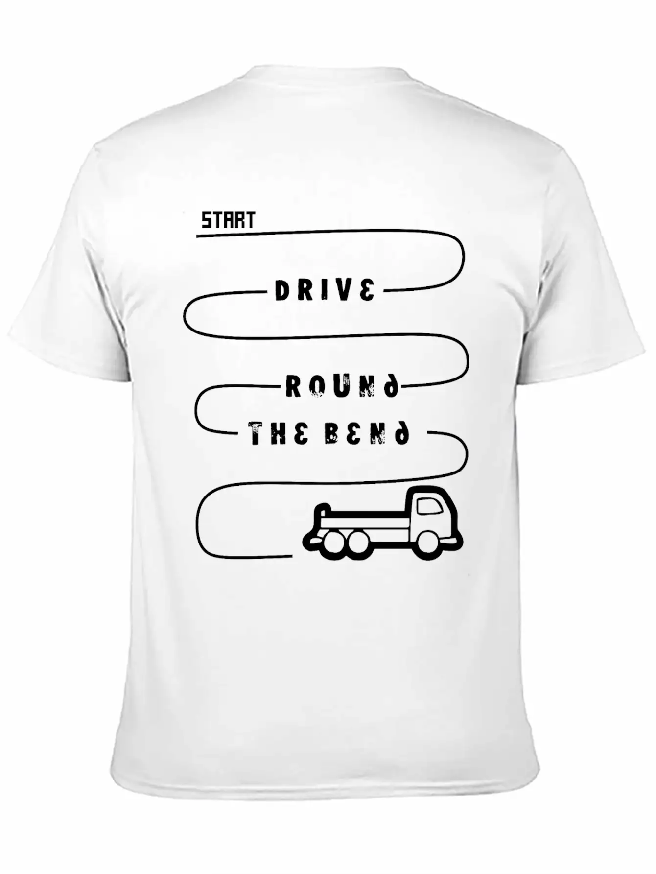 Truck Driver Stylish Everyday T-Shirt – Unisex Basic Cotton Tee