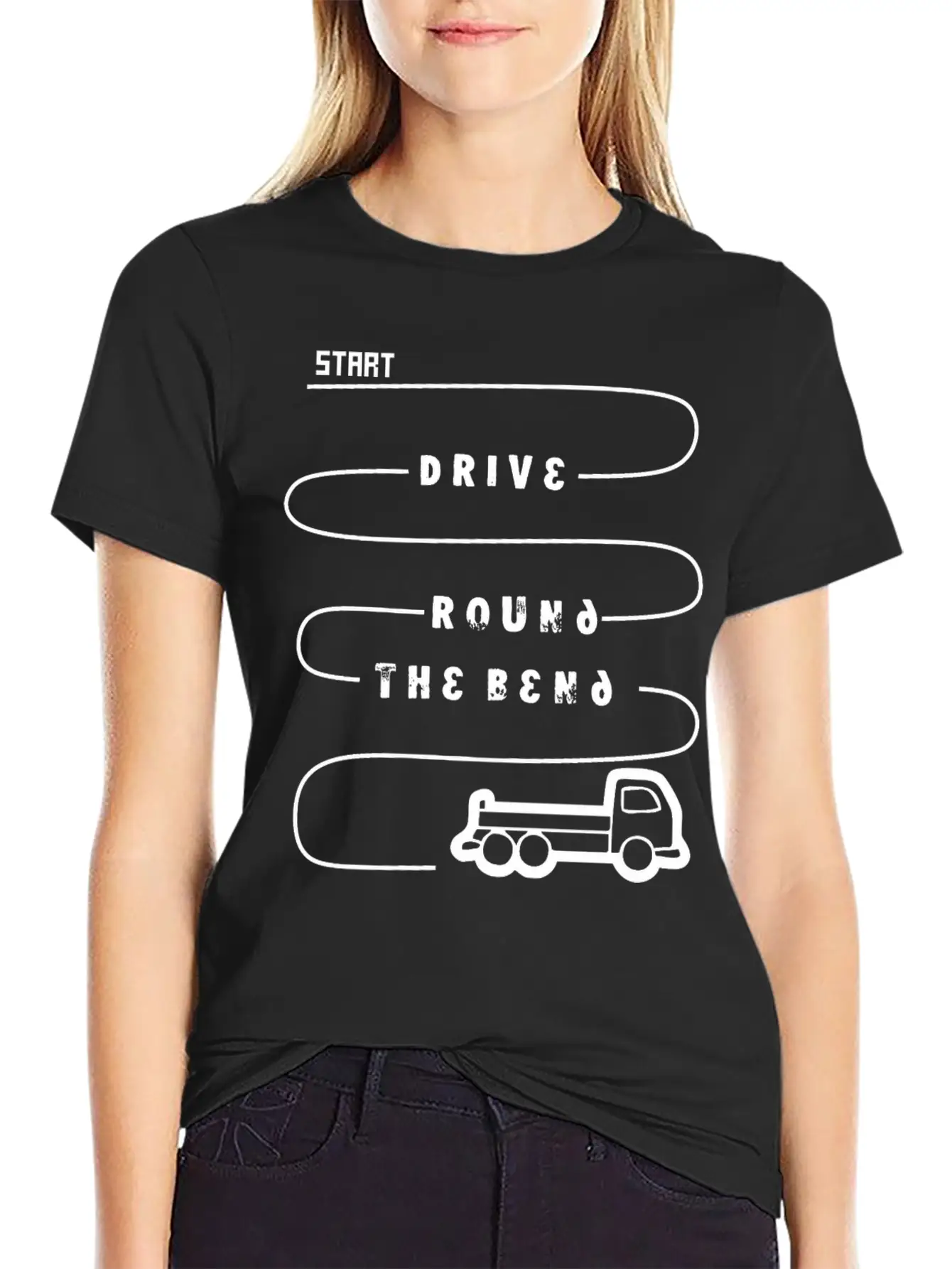 Truck Driver Stylish Everyday T-Shirt – Unisex Basic Cotton Tee