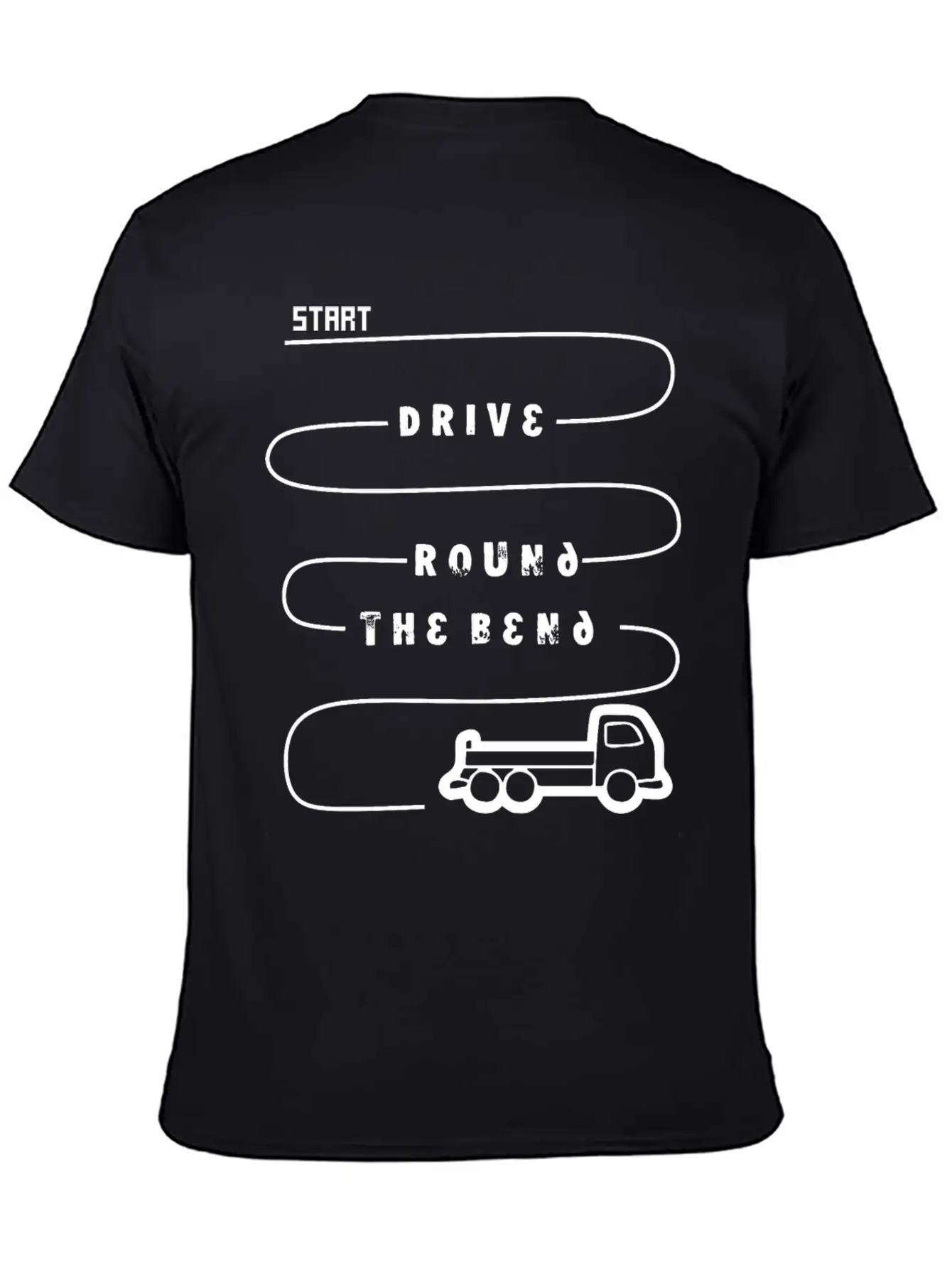 Truck Driver Stylish Everyday T-Shirt – Unisex Basic Cotton Tee