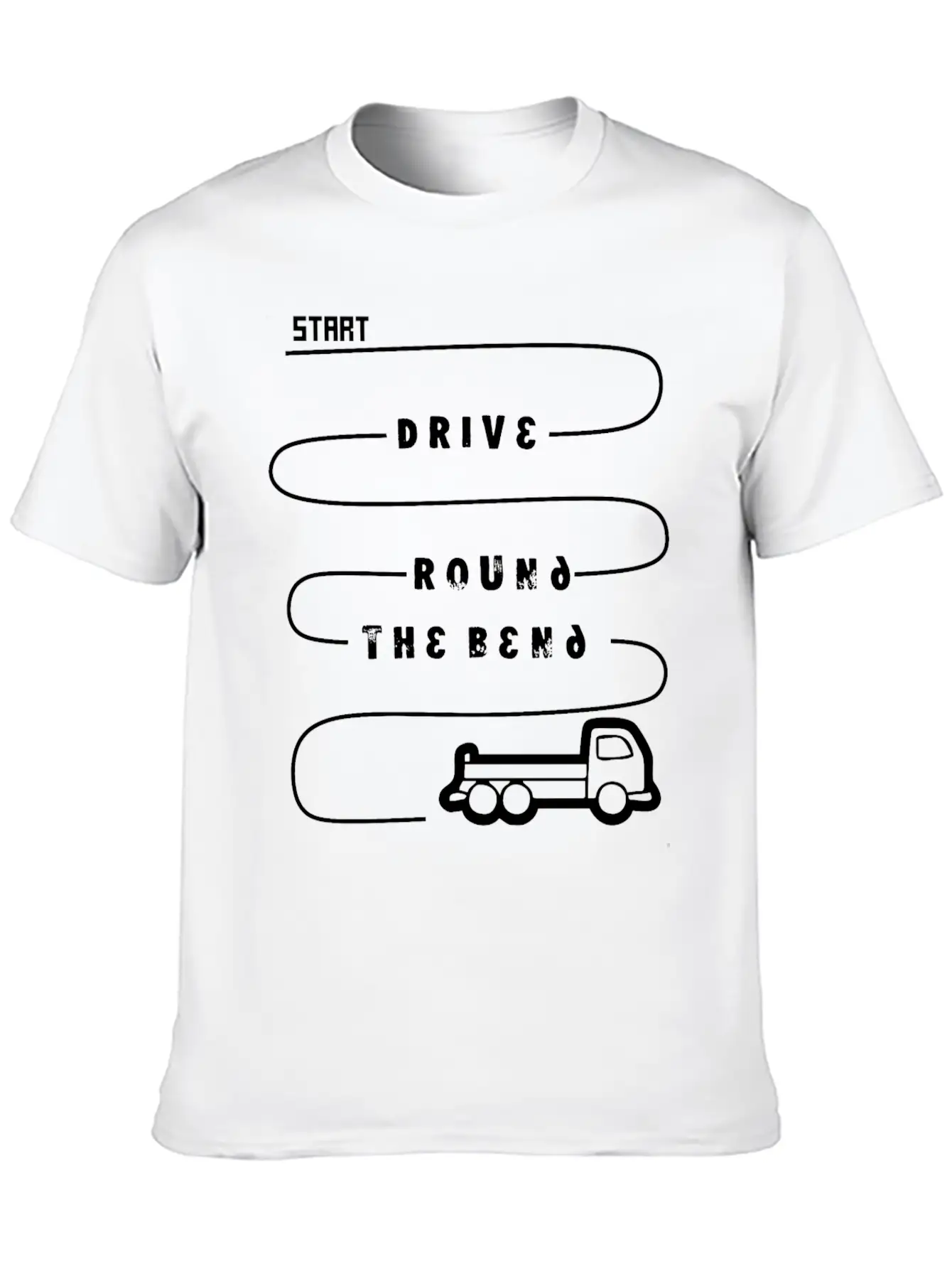 Truck Driver Stylish Everyday T-Shirt – Unisex Basic Cotton Tee