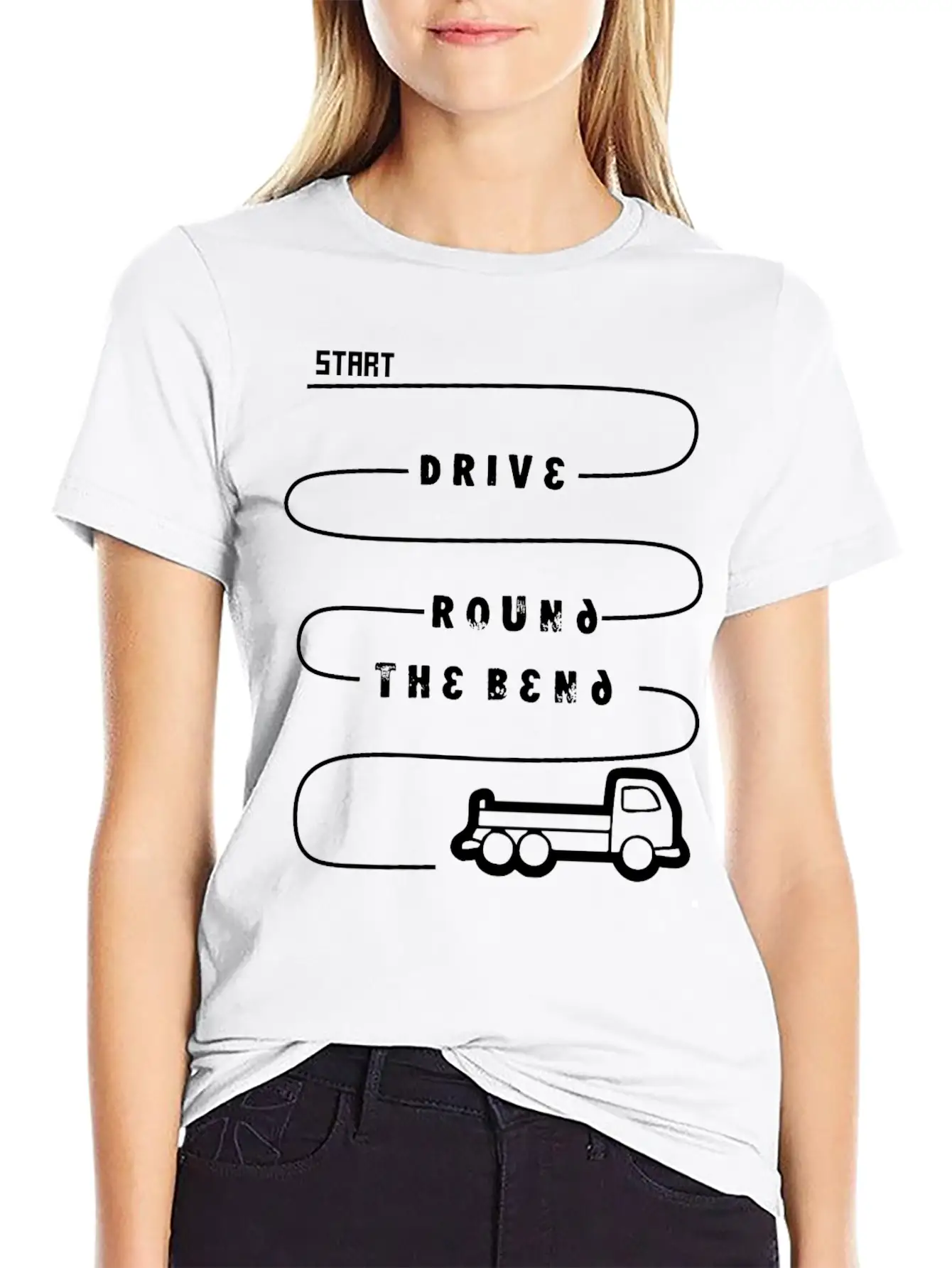Truck Driver Stylish Everyday T-Shirt – Unisex Basic Cotton Tee