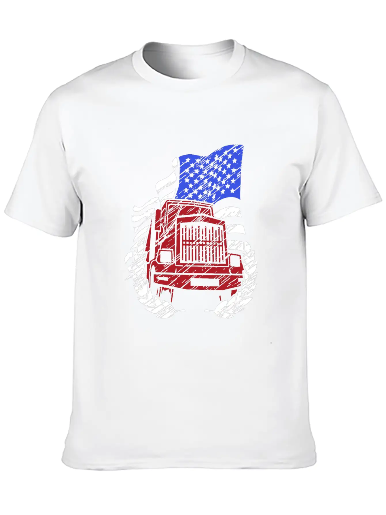 Truck Driver T-shirt Unisex Short Sleeve Soft Cotton T-Shirt – Casual Everyday Wear