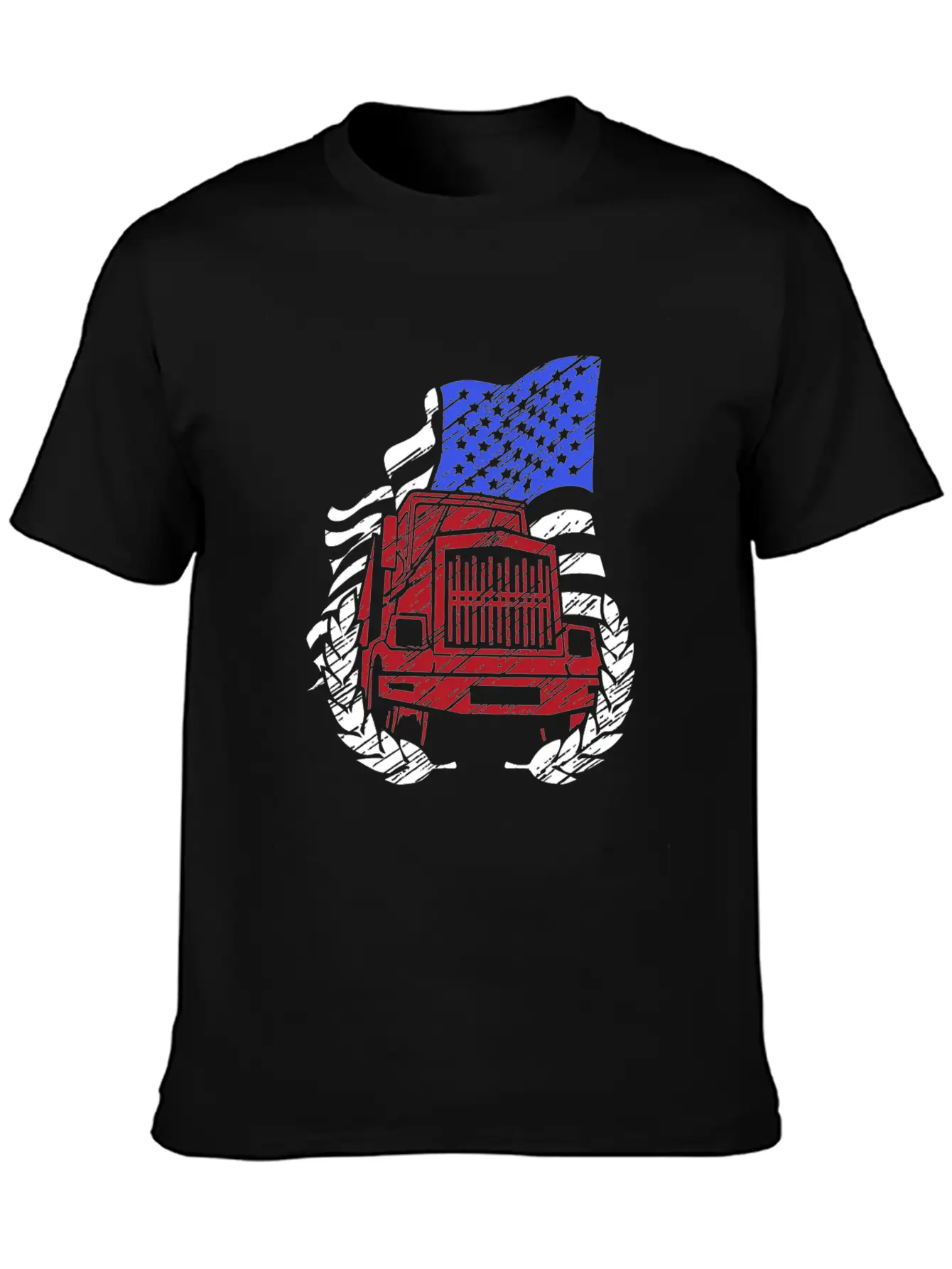 Truck Driver T-shirt Unisex Short Sleeve Soft Cotton T-Shirt – Casual Everyday Wear
