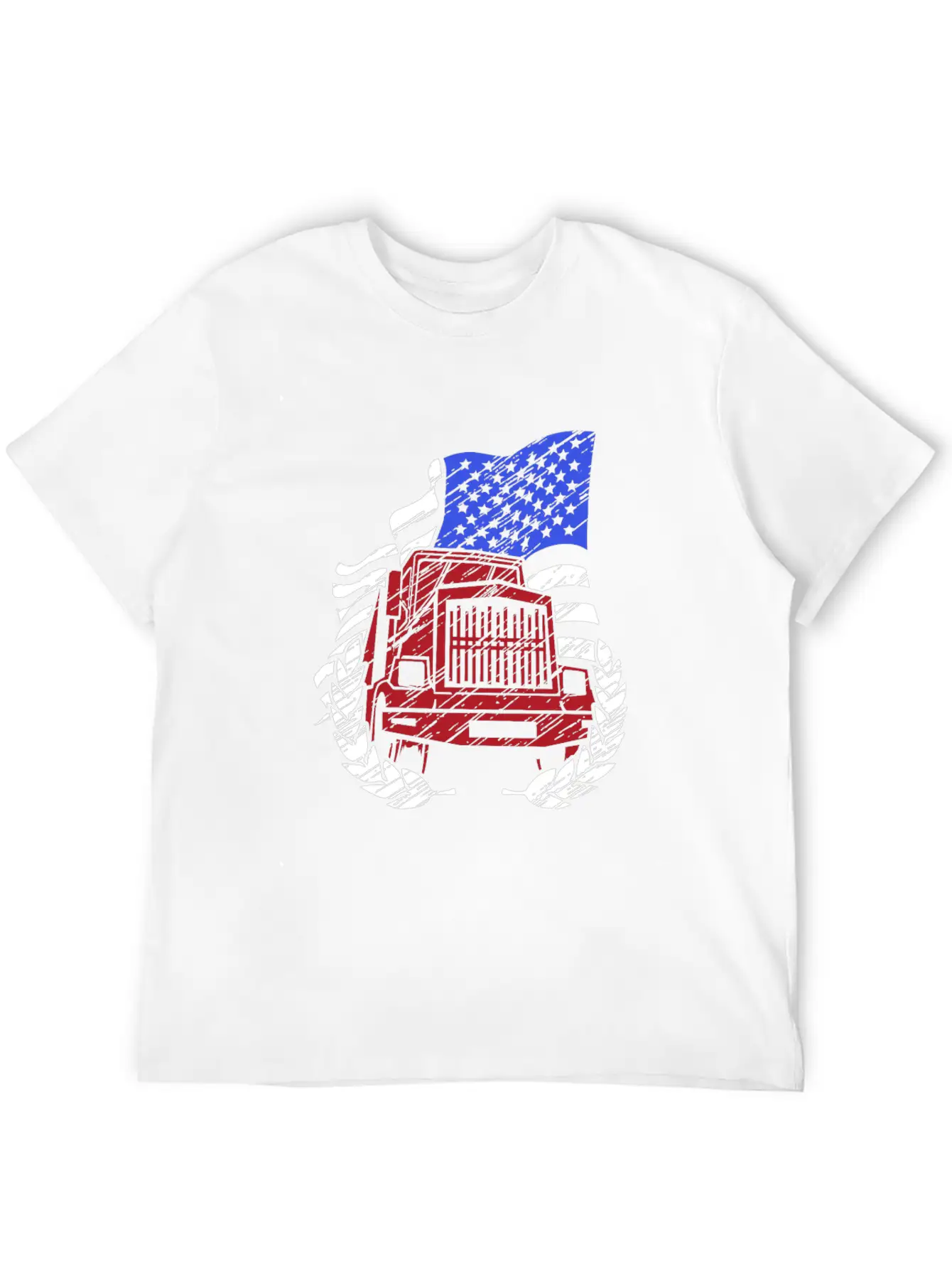 Truck Driver T-shirt Unisex Short Sleeve Soft Cotton T-Shirt – Casual Everyday Wear
