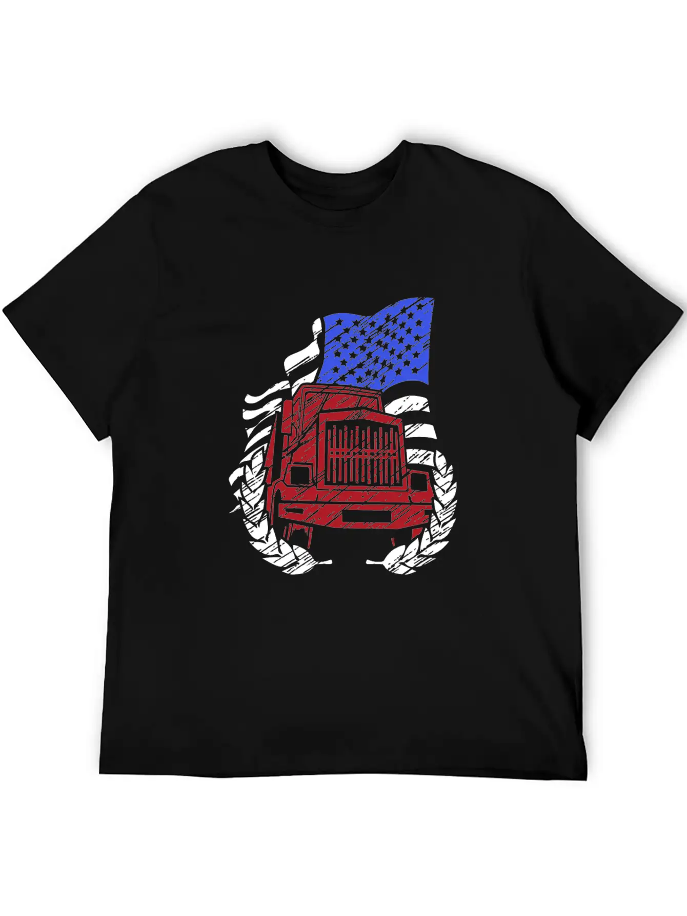 Truck Driver T-shirt Unisex Short Sleeve Soft Cotton T-Shirt – Casual Everyday Wear