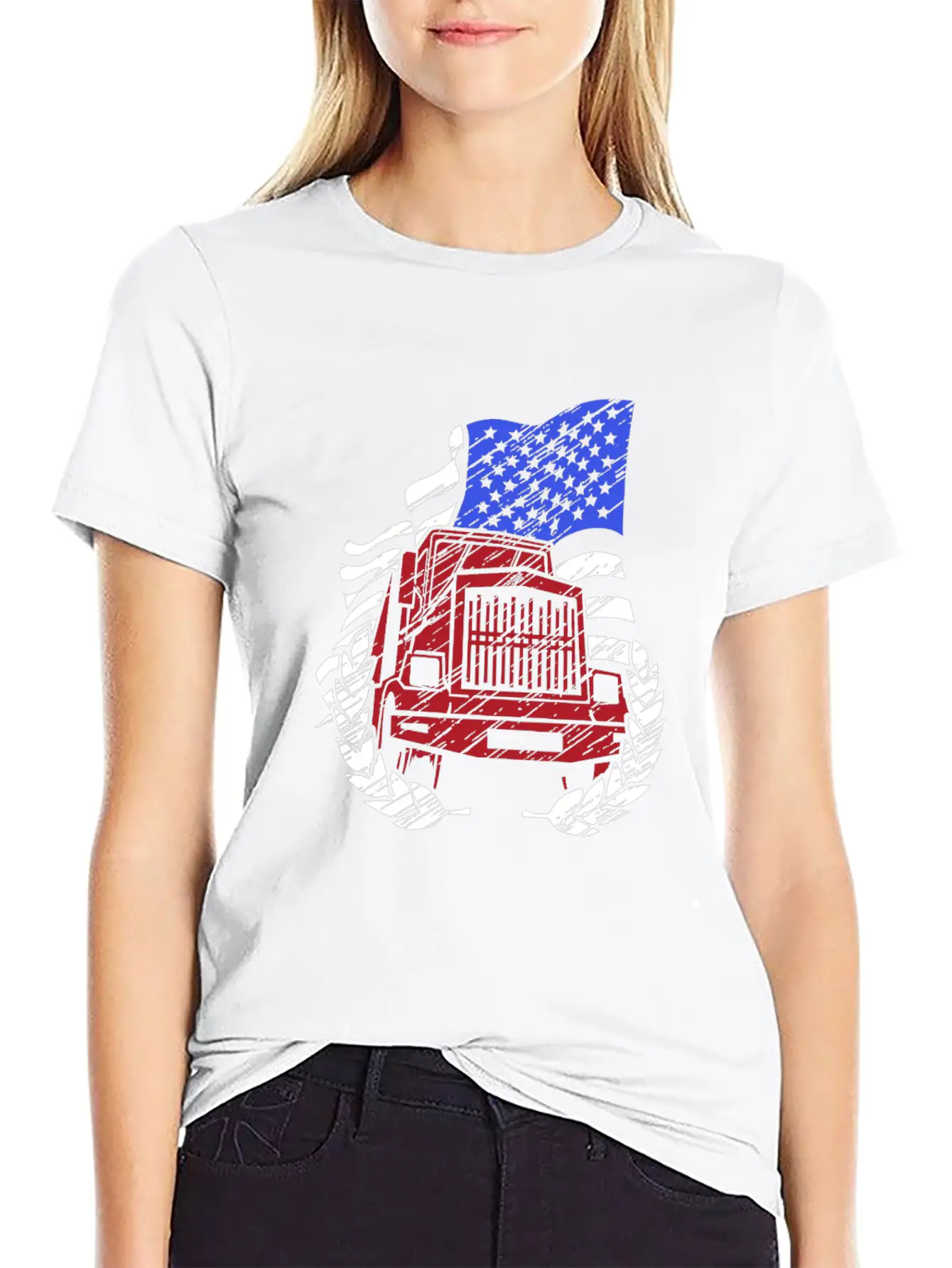 Truck Driver T-shirt Unisex Short Sleeve Soft Cotton T-Shirt – Casual Everyday Wear