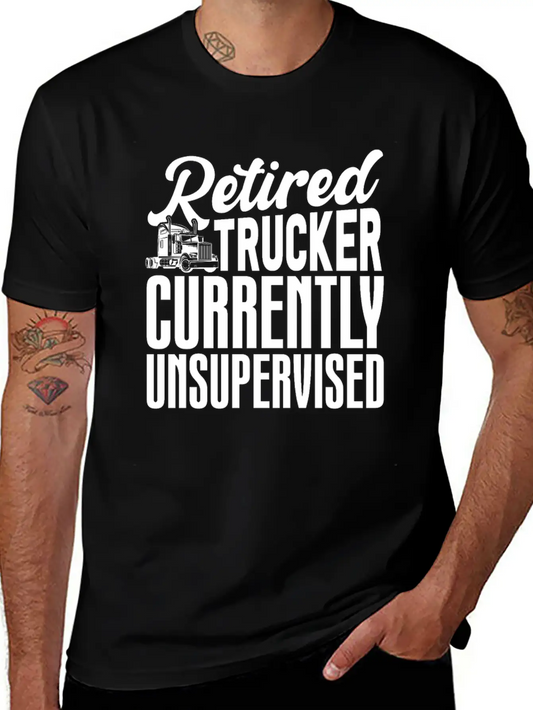 Truck Driver Trucking Trucker Essential Unisex Summer Tee – Soft Cotton Casual Fit