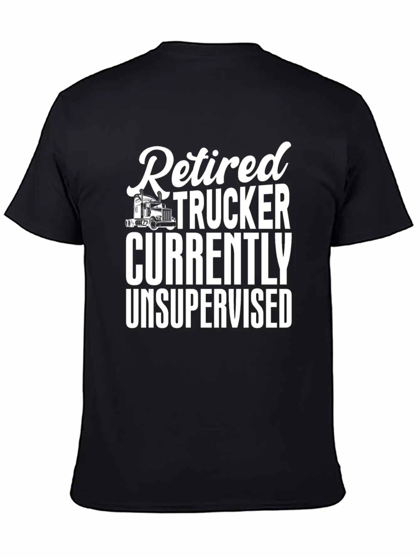Truck Driver Trucking Trucker Essential Unisex Summer Tee – Soft Cotton Casual Fit