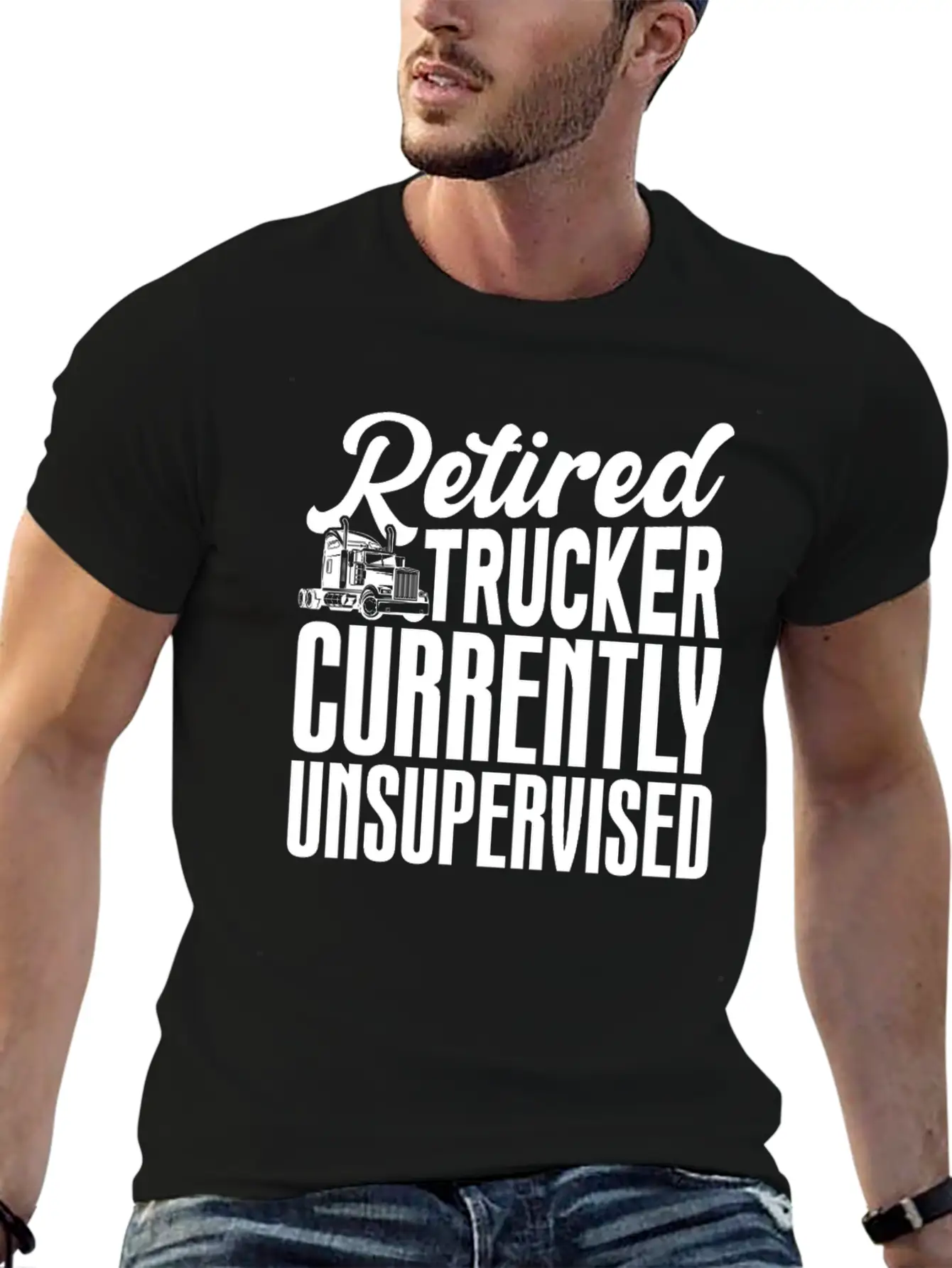 Truck Driver Trucking Trucker Essential Unisex Summer Tee – Soft Cotton Casual Fit