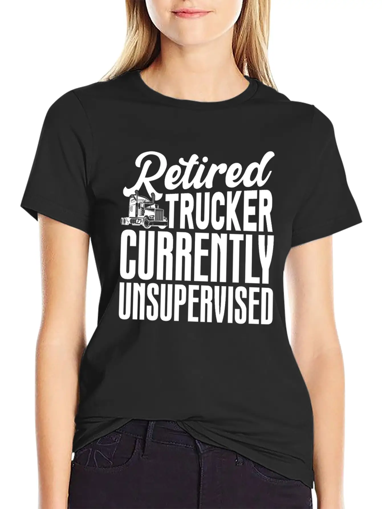 Truck Driver Trucking Trucker Essential Unisex Summer Tee – Soft Cotton Casual Fit