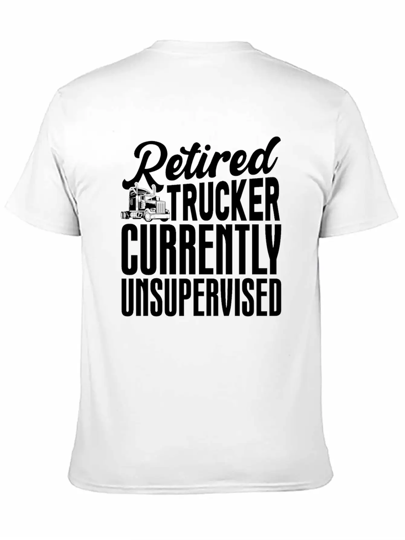Truck Driver Trucking Trucker Essential Unisex Summer Tee – Soft Cotton Casual Fit