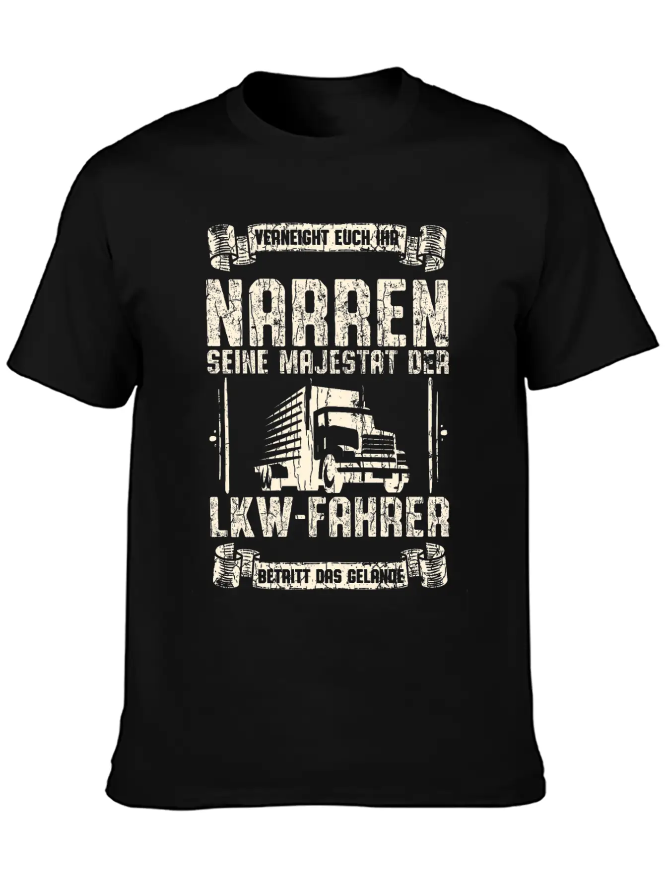 Truck Driver TShirt Funny Saying Stylish Everyday T-Shirt – Unisex Basic Cotton Tee