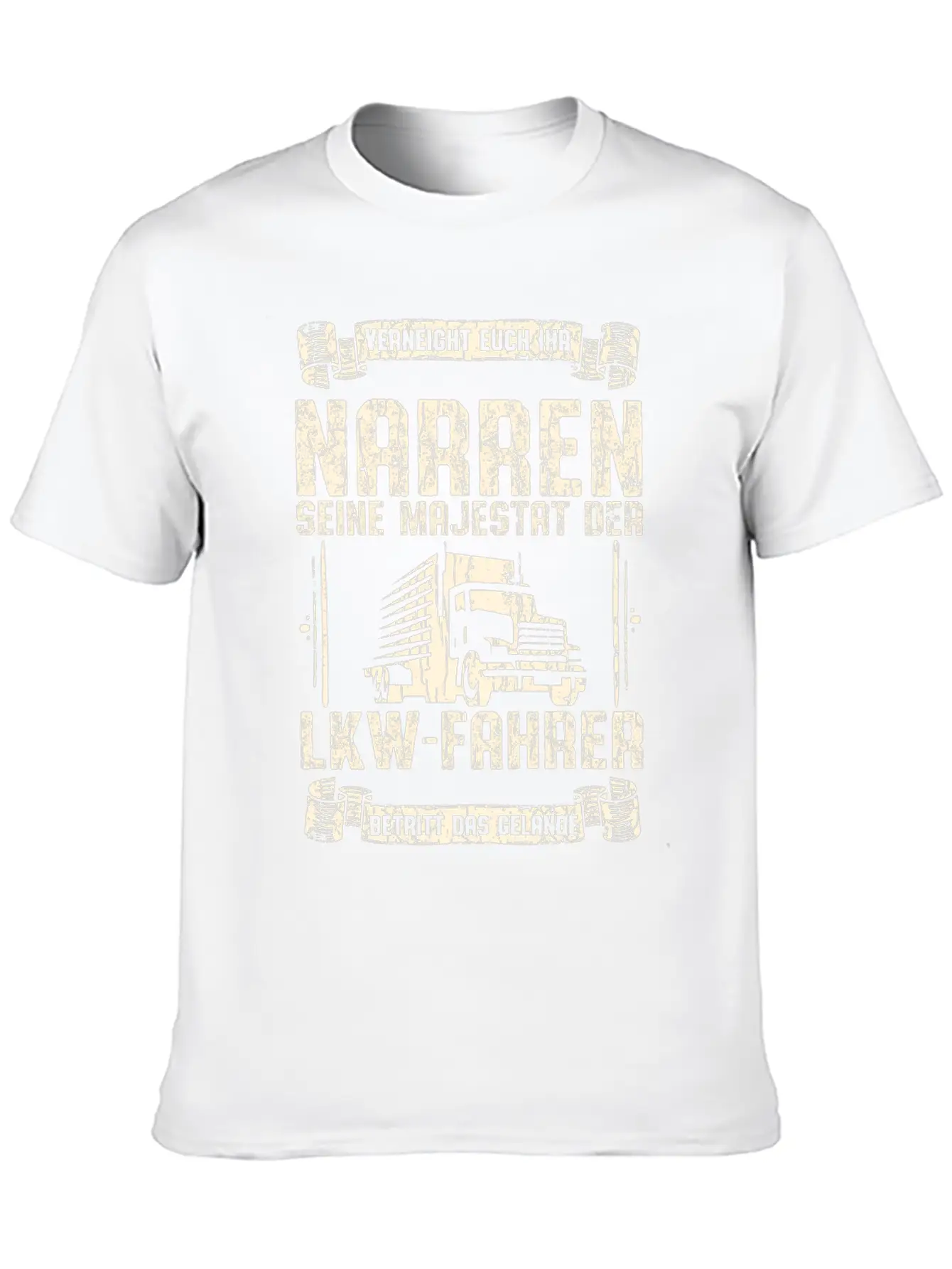 Truck Driver TShirt Funny Saying Stylish Everyday T-Shirt – Unisex Basic Cotton Tee