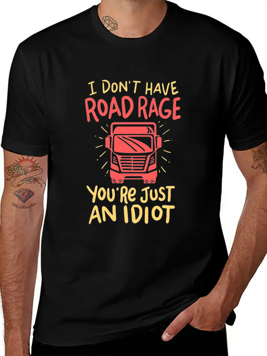 Truck Driver Unisex Short Sleeve Soft Cotton T-Shirt – Casual Everyday Wear