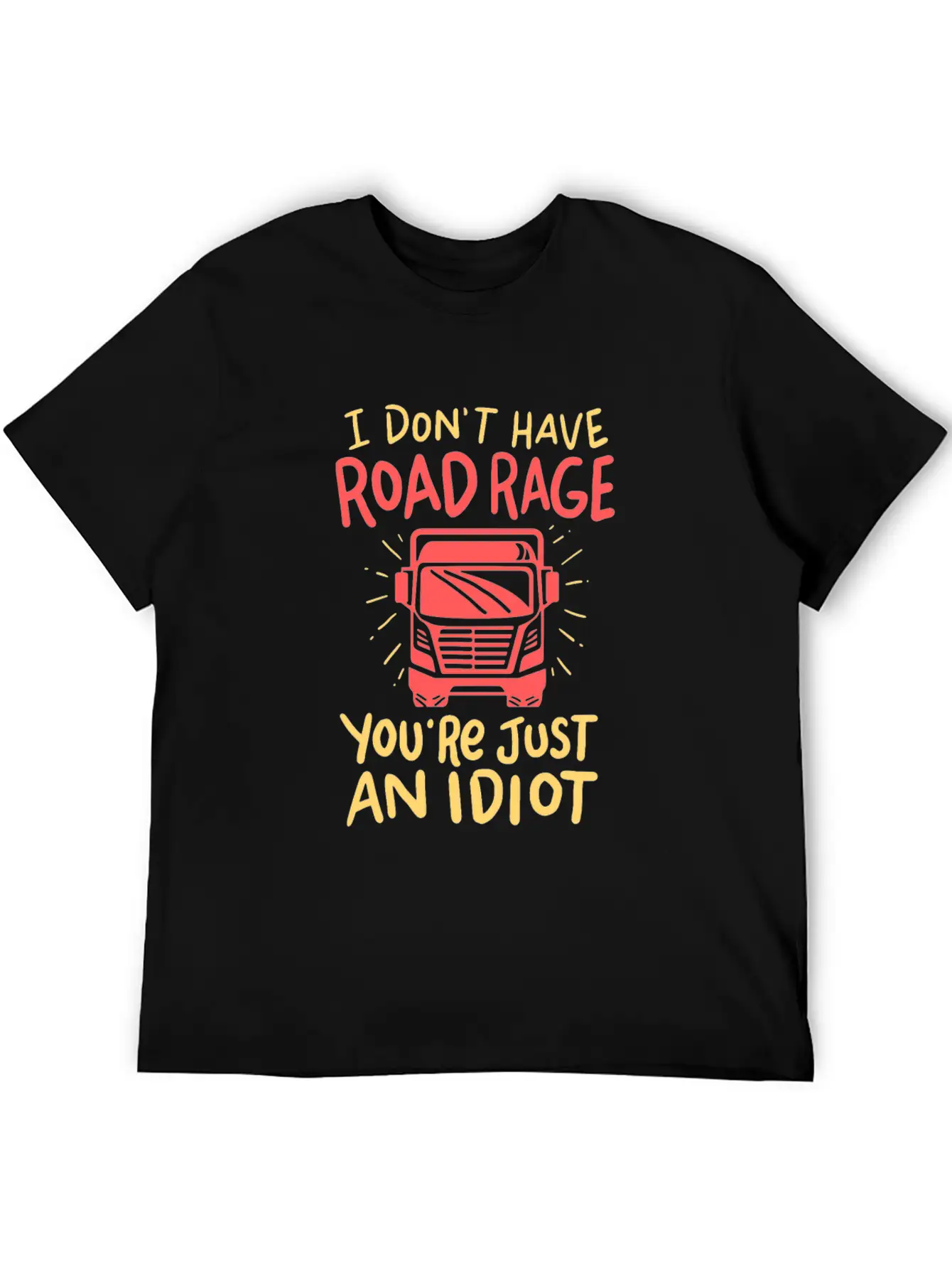 Truck Driver Unisex Short Sleeve Soft Cotton T-Shirt – Casual Everyday Wear