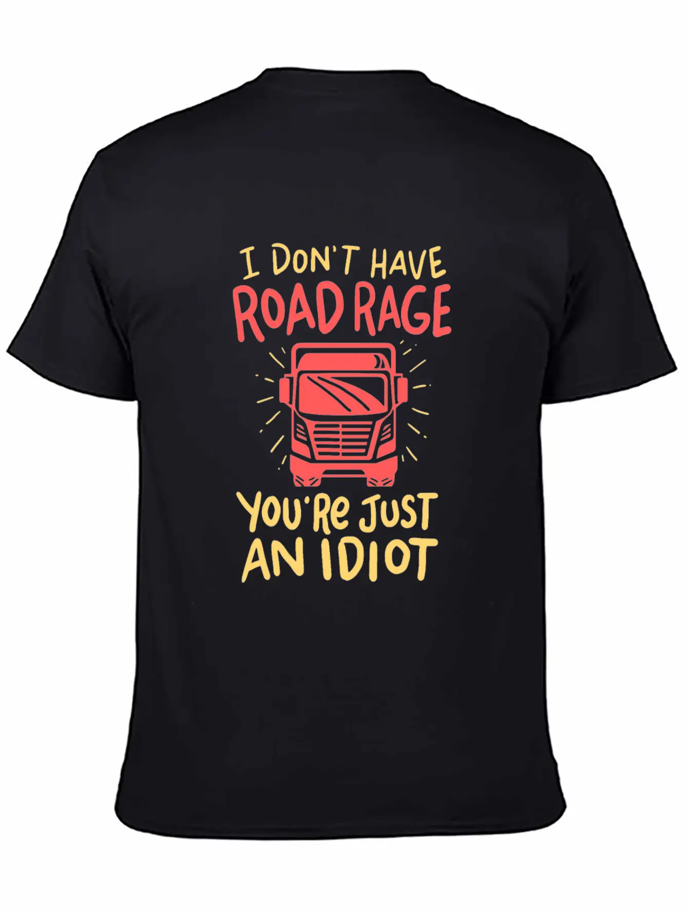 Truck Driver Unisex Short Sleeve Soft Cotton T-Shirt – Casual Everyday Wear