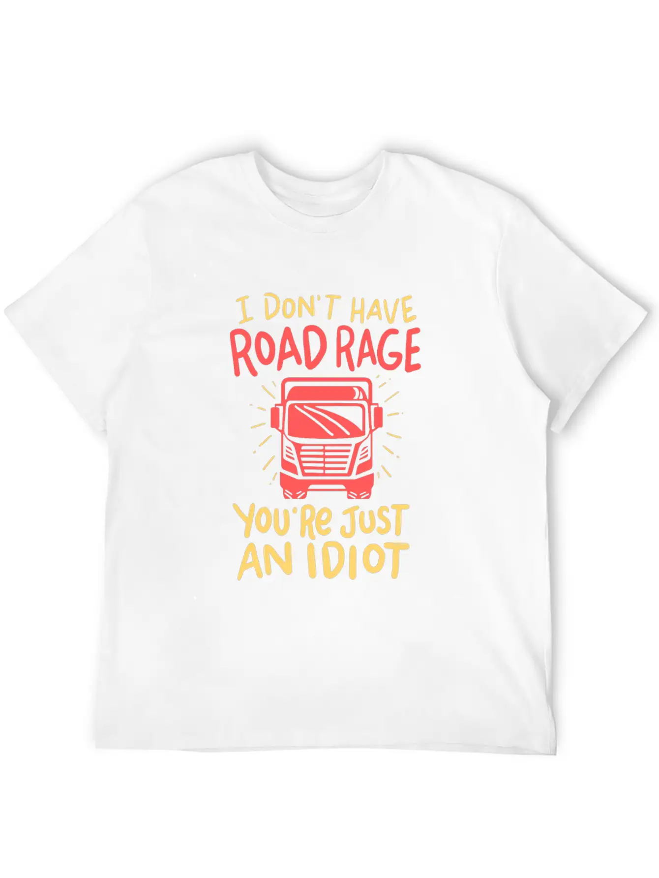 Truck Driver Unisex Short Sleeve Soft Cotton T-Shirt – Casual Everyday Wear