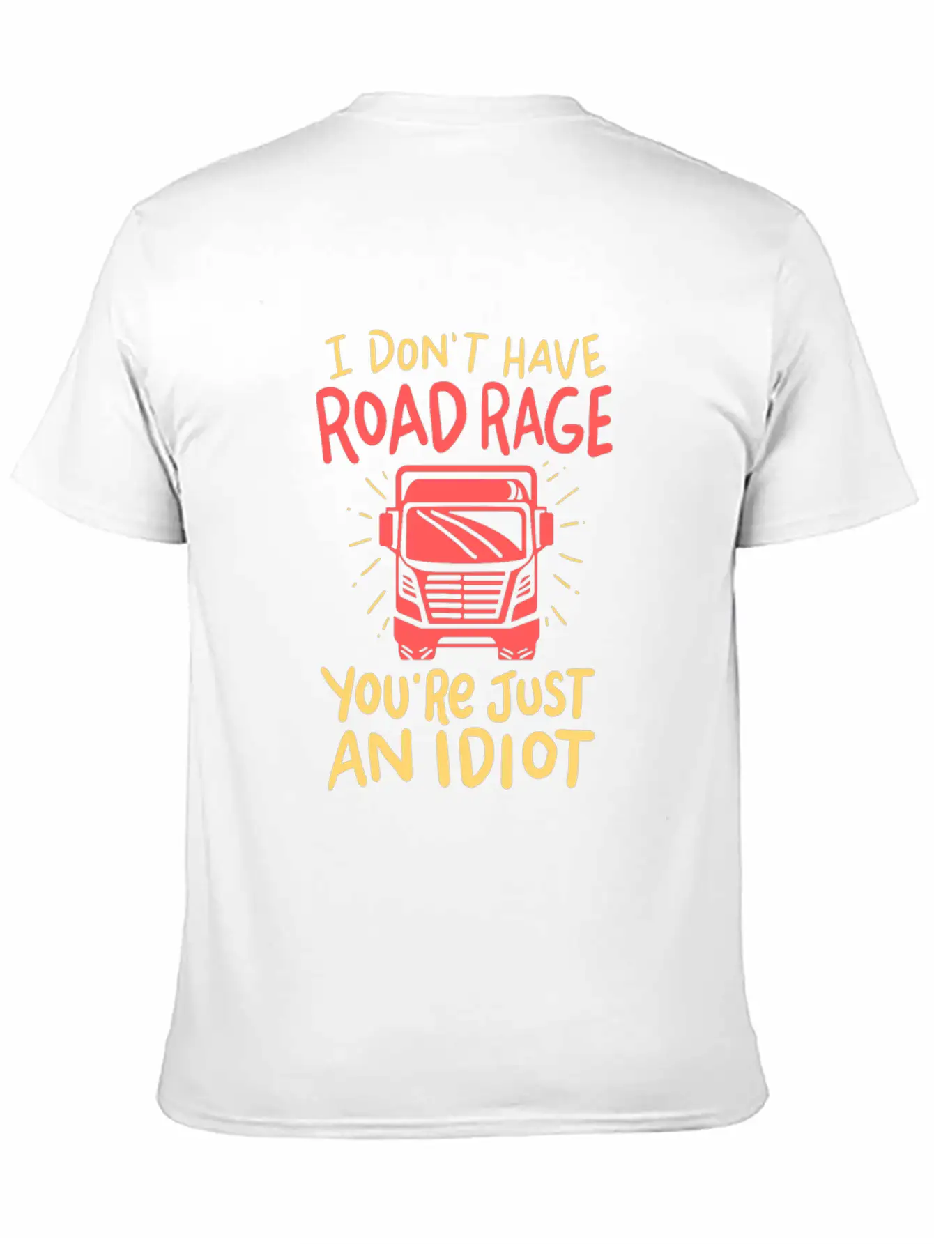 Truck Driver Unisex Short Sleeve Soft Cotton T-Shirt – Casual Everyday Wear