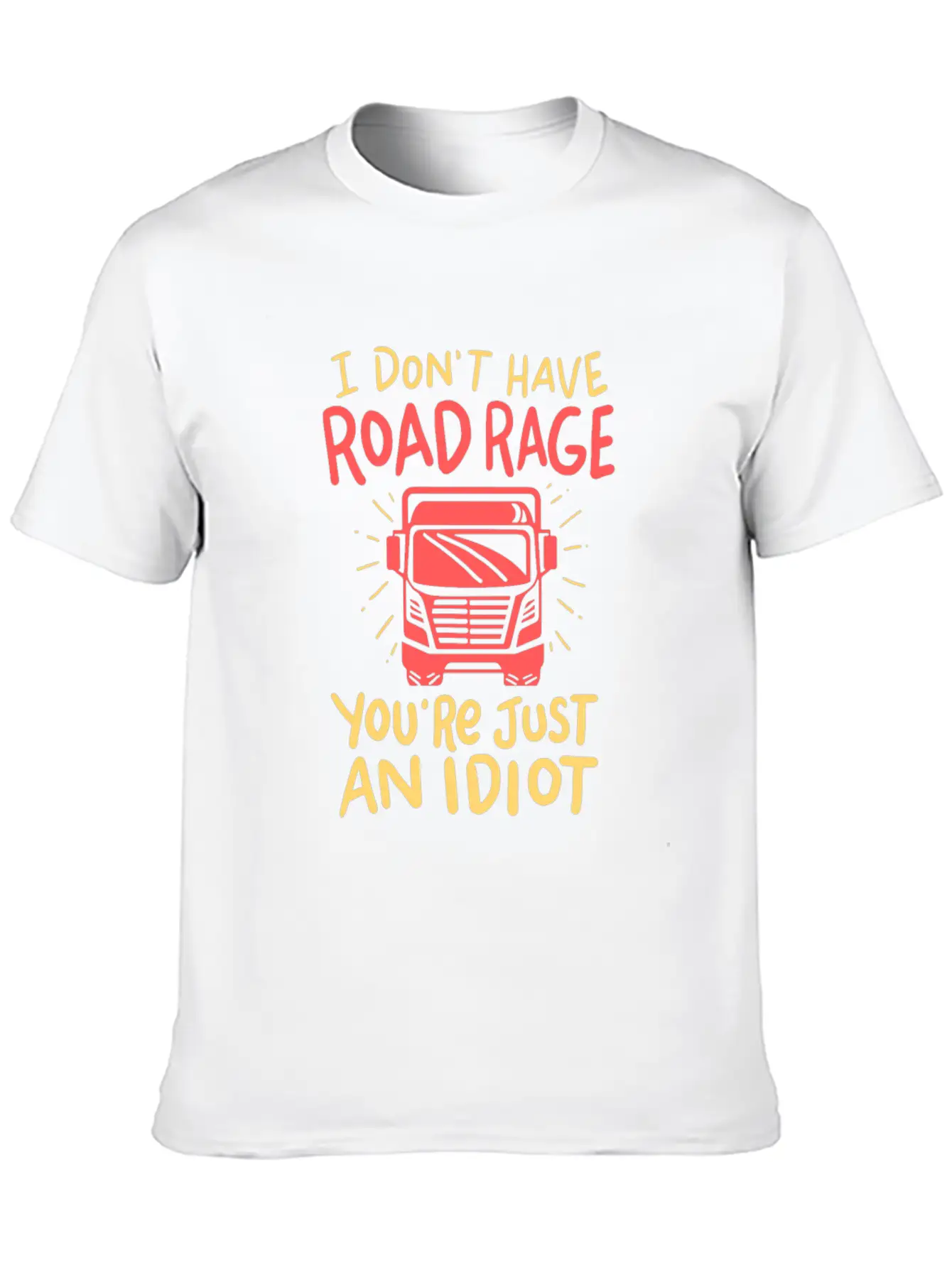 Truck Driver Unisex Short Sleeve Soft Cotton T-Shirt – Casual Everyday Wear
