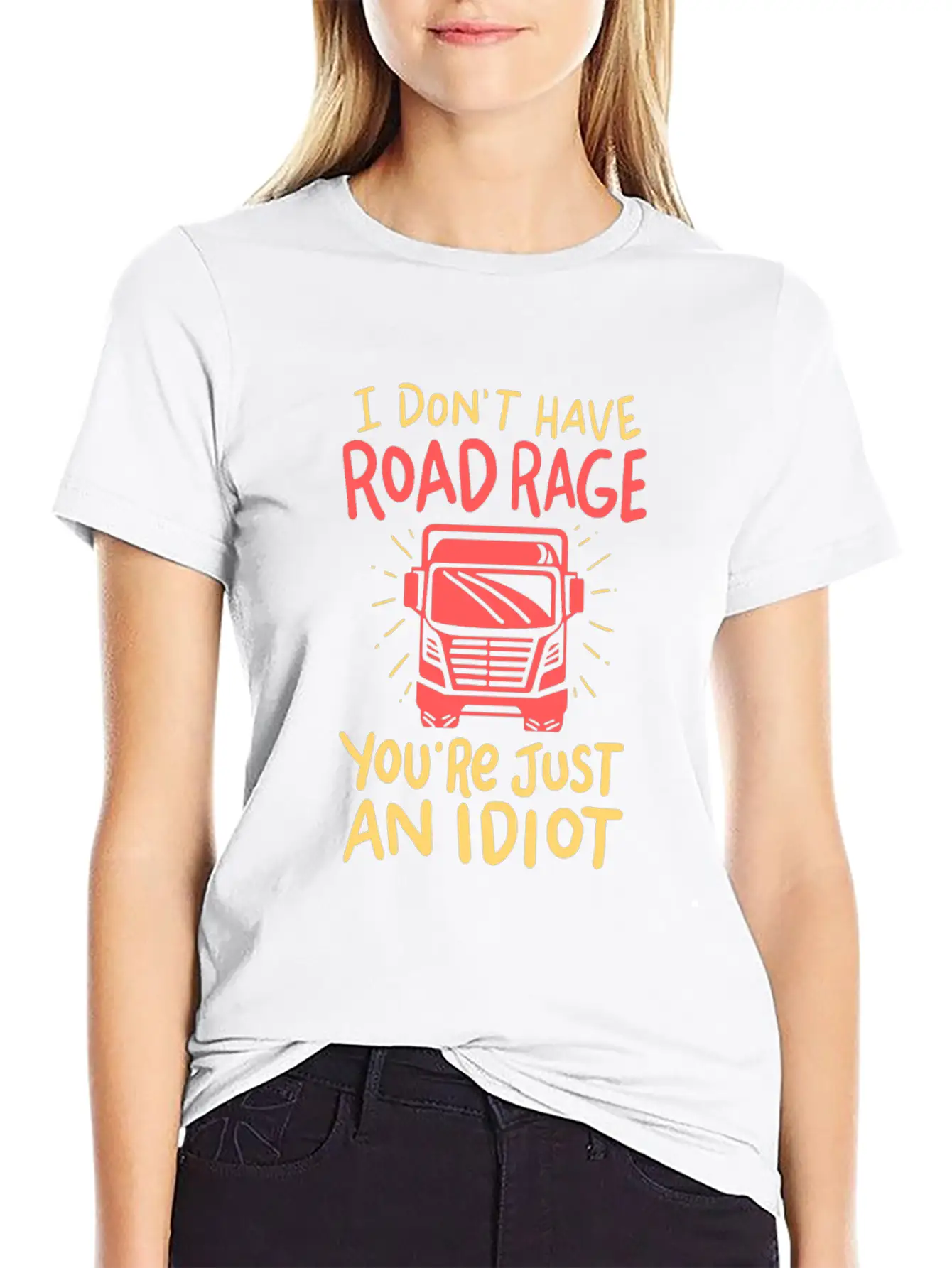 Truck Driver Unisex Short Sleeve Soft Cotton T-Shirt – Casual Everyday Wear