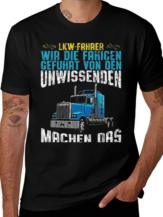 Truck Drivers Make The Impossible Possible Timeless Short Sleeve Tee – Comfy And Minimalist Design