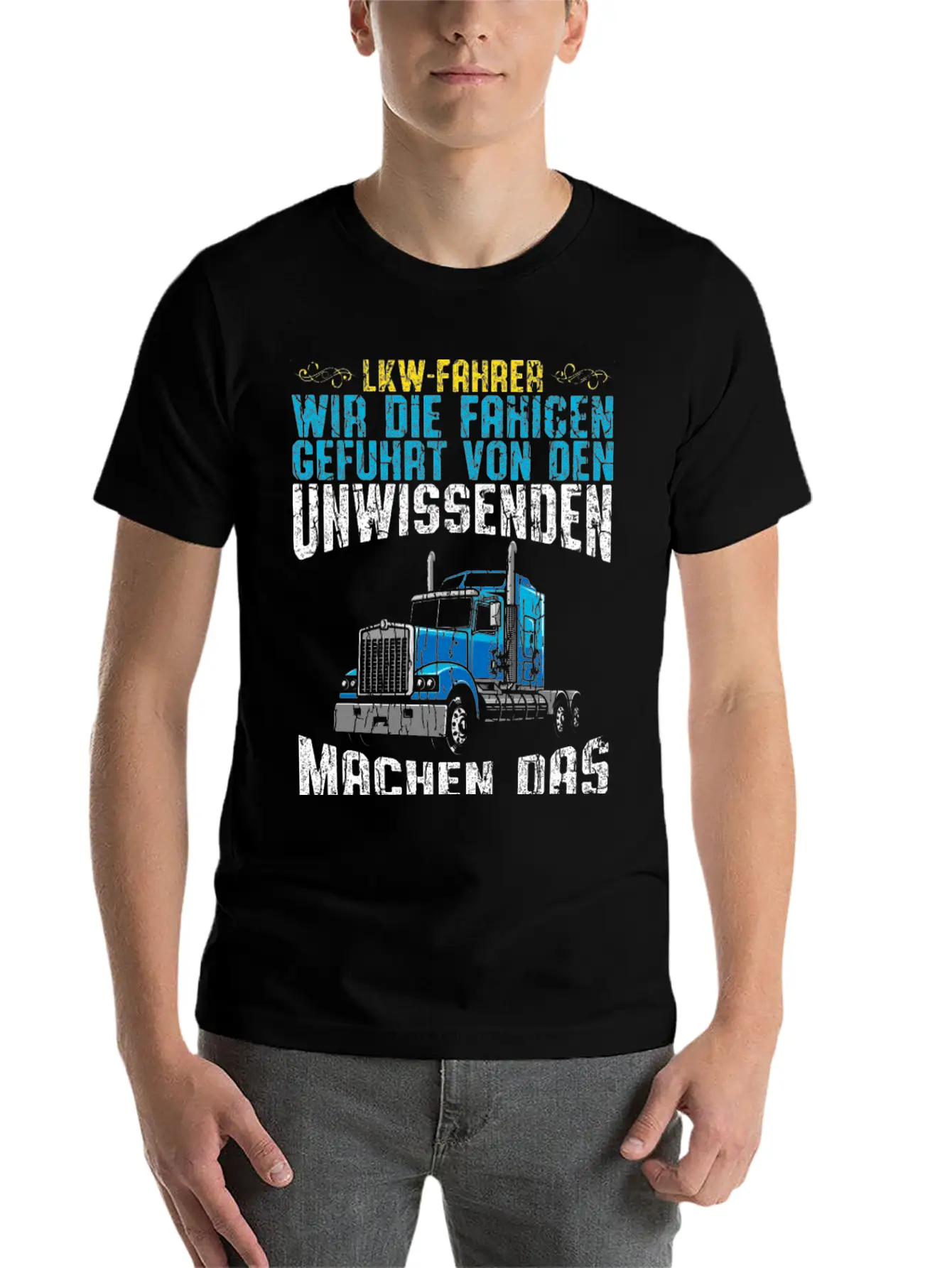 Truck Drivers Make The Impossible Possible Timeless Short Sleeve Tee – Comfy And Minimalist Design
